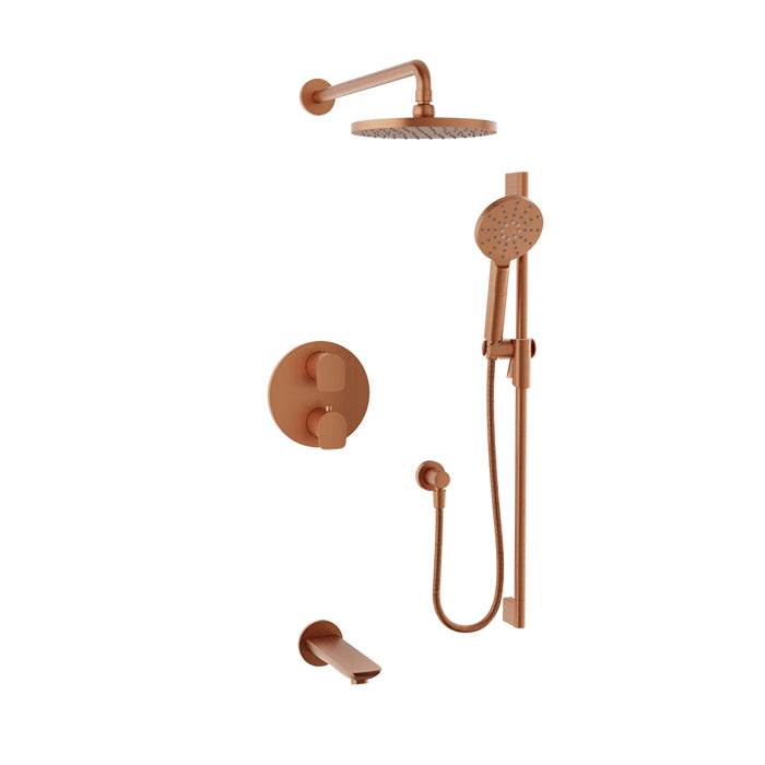Baril Sens Complete Thermostatic Pressure Balanced Shower Kit - Non-Shared Ports