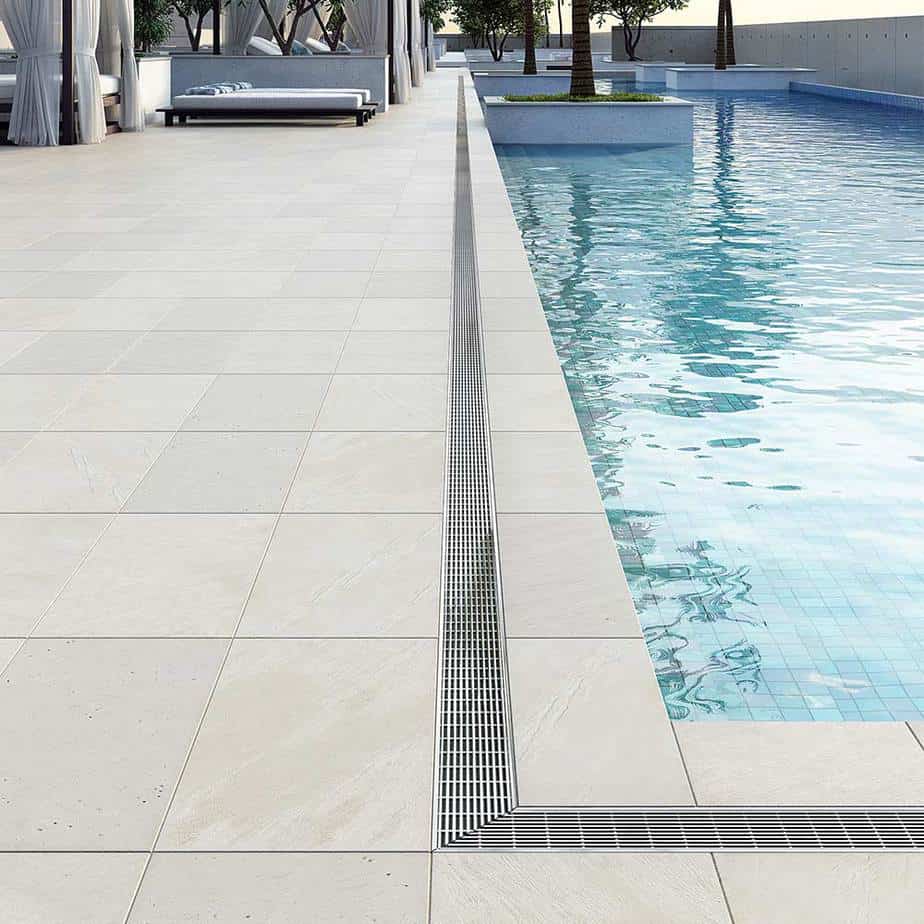 satin linear drain