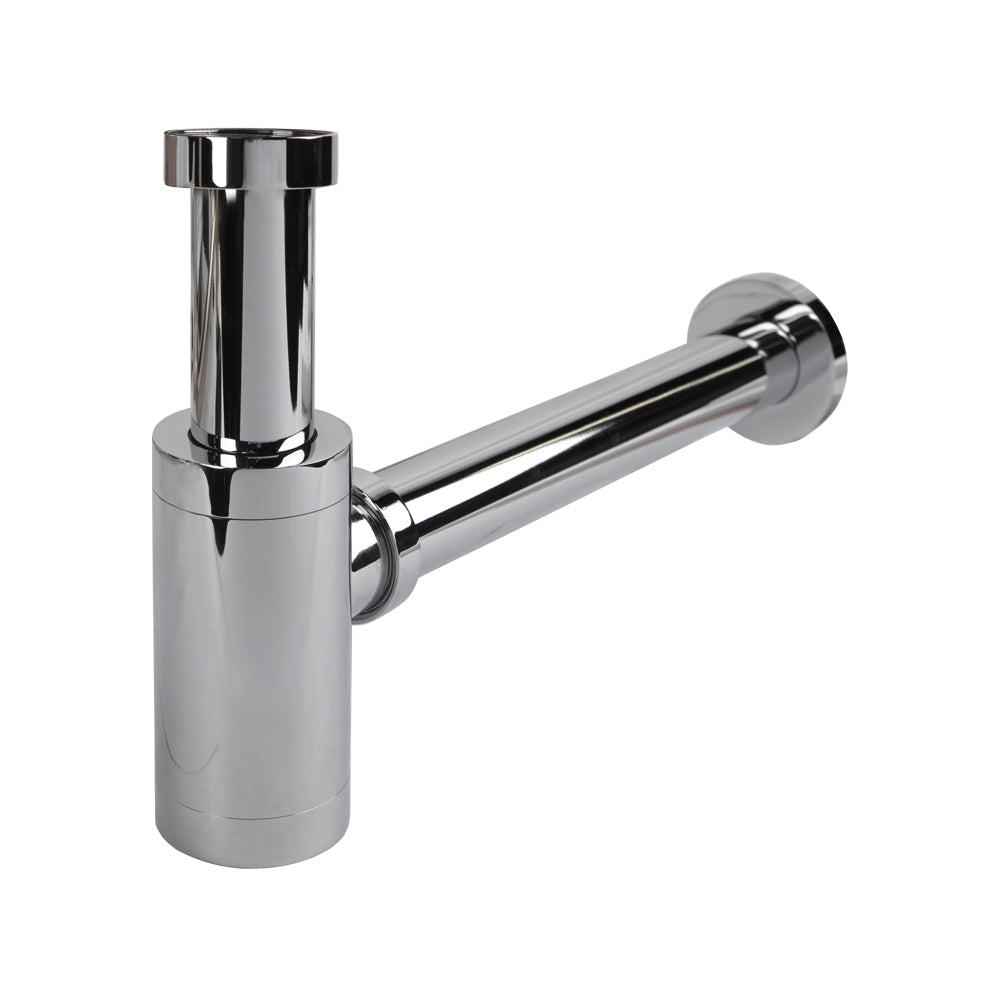 polished chrome trap