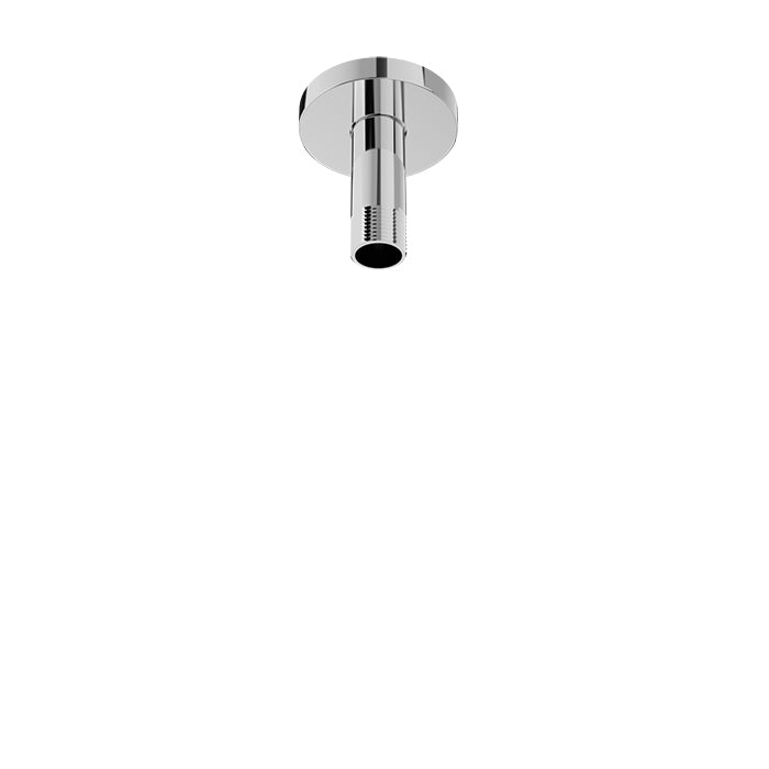 chrome shower arm