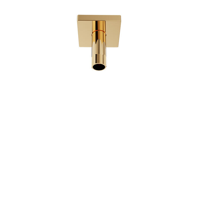 Baril Shower Components 3 inch Ceiling Mounted Shower Arm with Flange