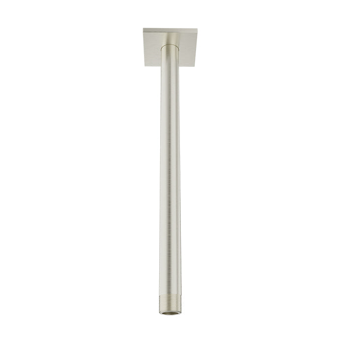 Baril Shower Components 12 inch Ceiling Mounted Shower Arm with Flange