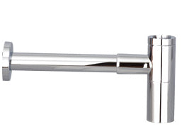 chrome decorative p-trap