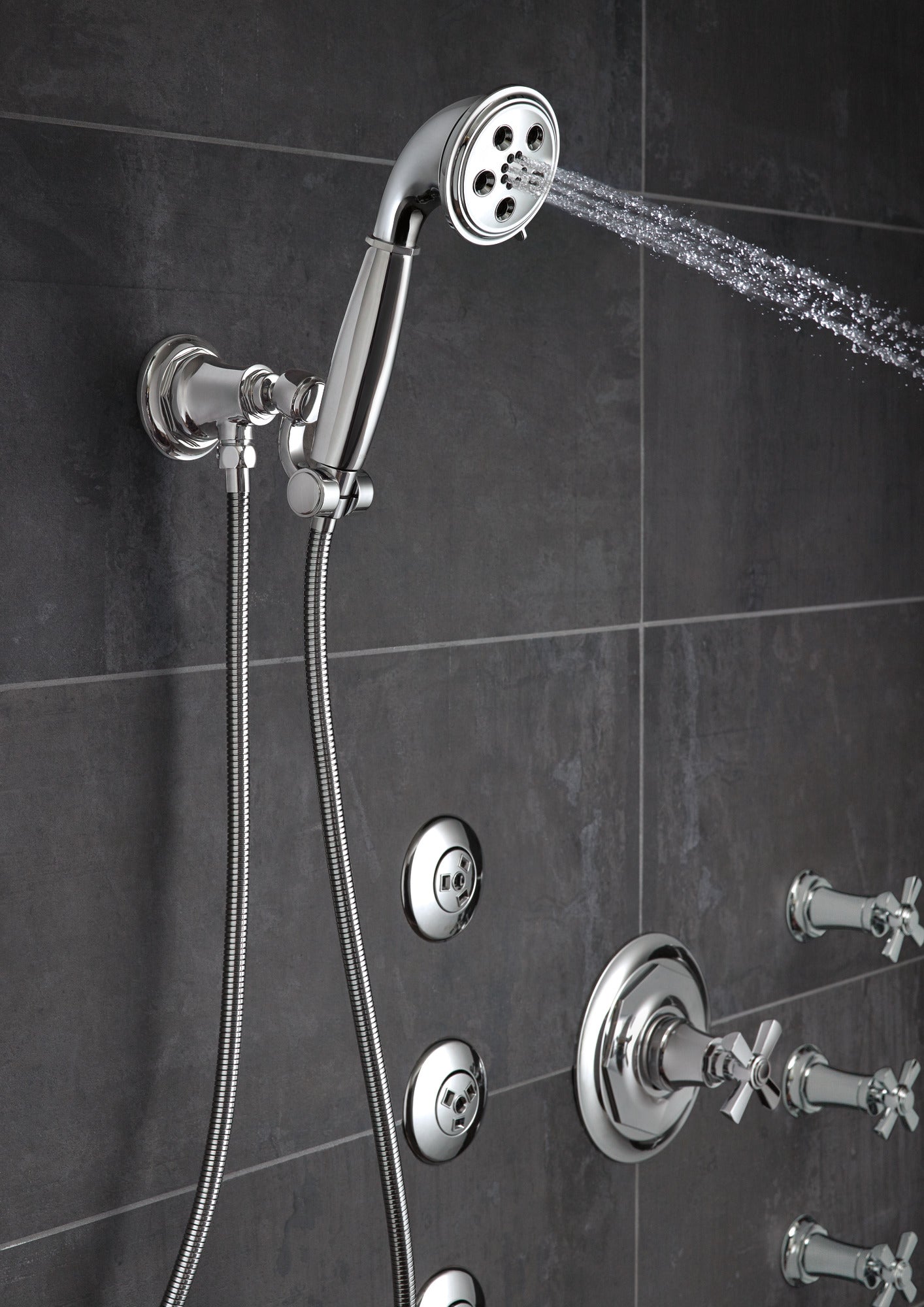 chrome handshower