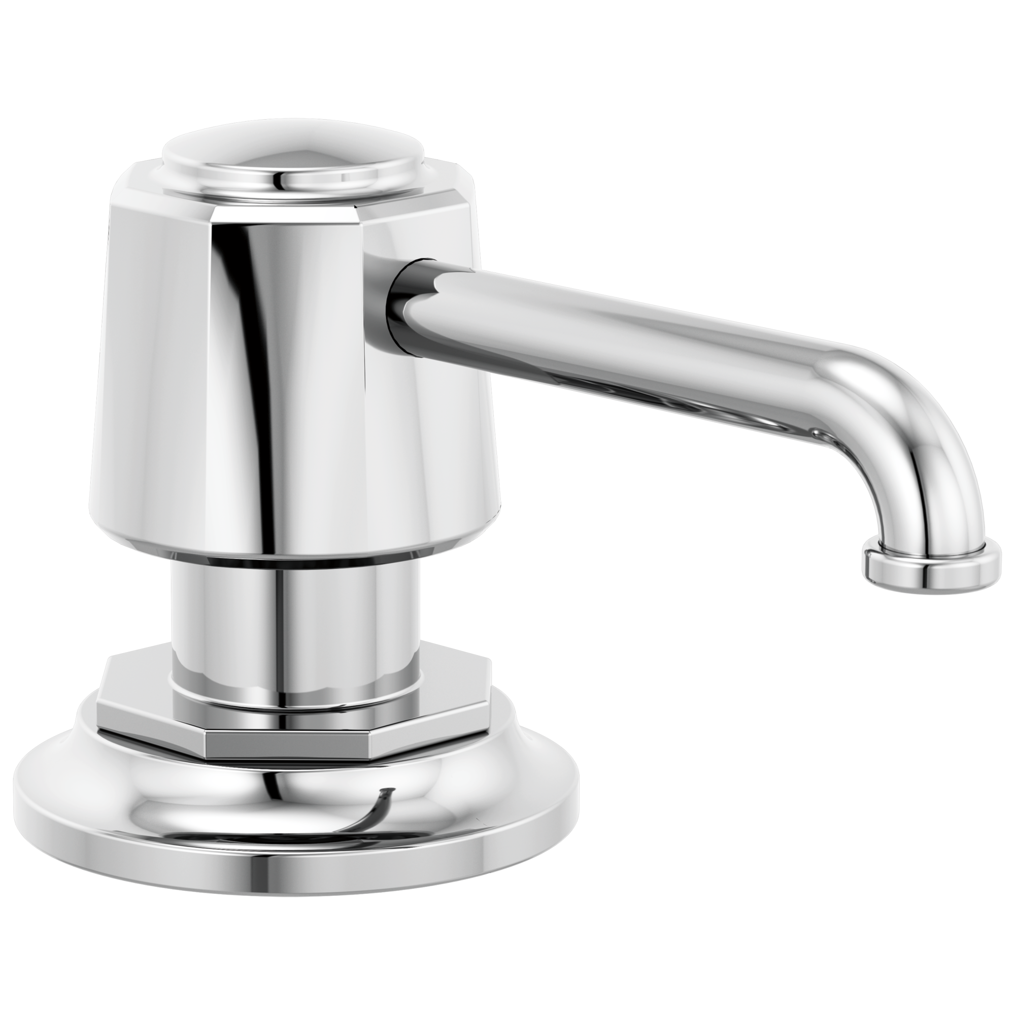 chrome soap/lotion dispenser