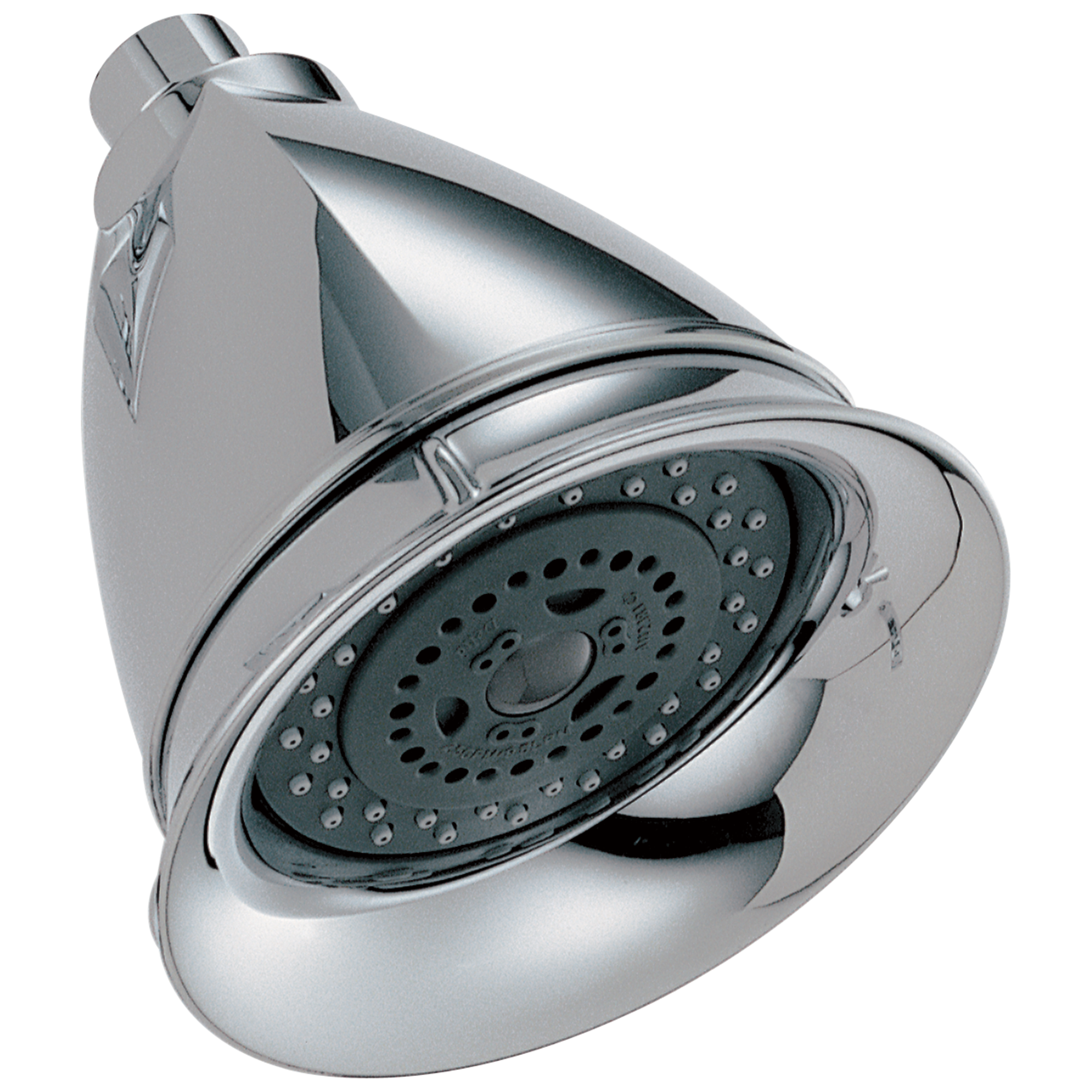 chrome showerhead