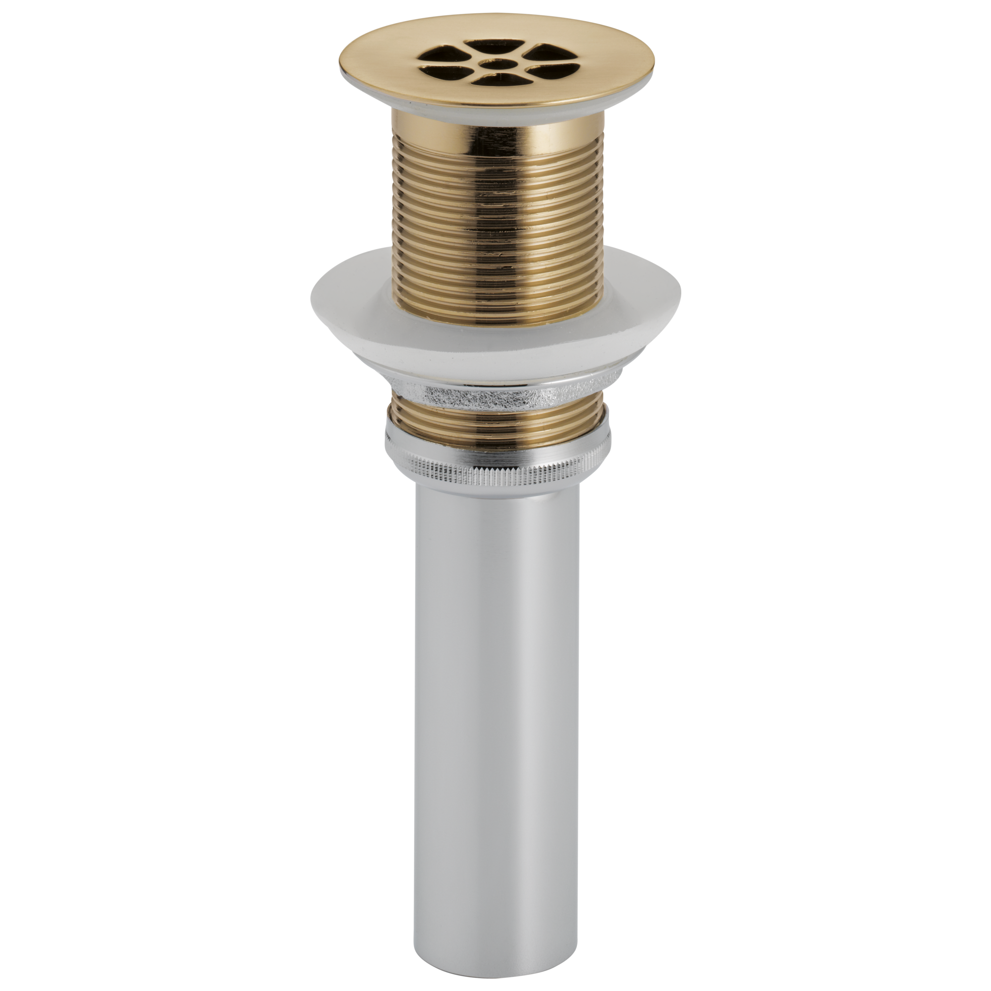 luxe gold grid strainer