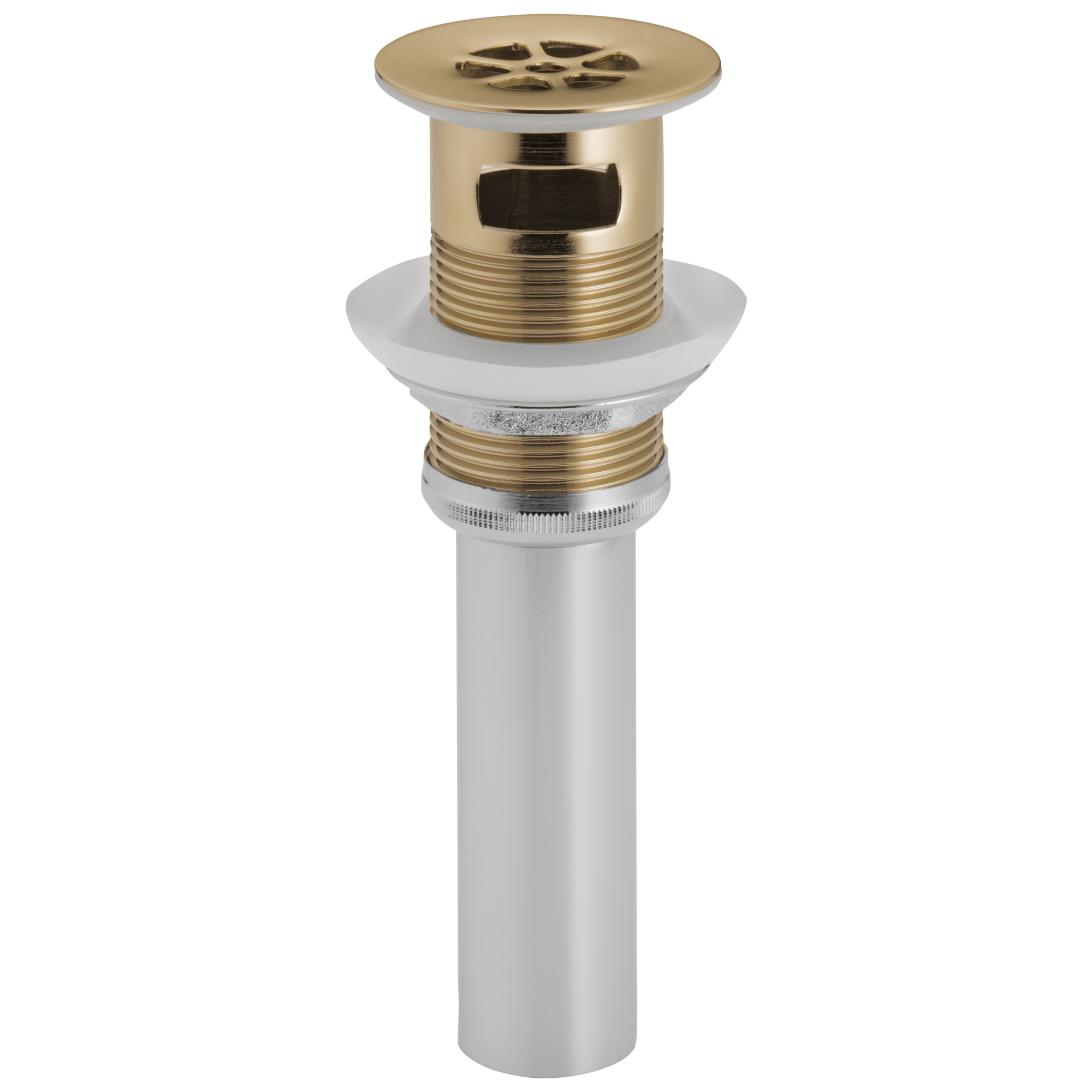 luxe gold grid strainer