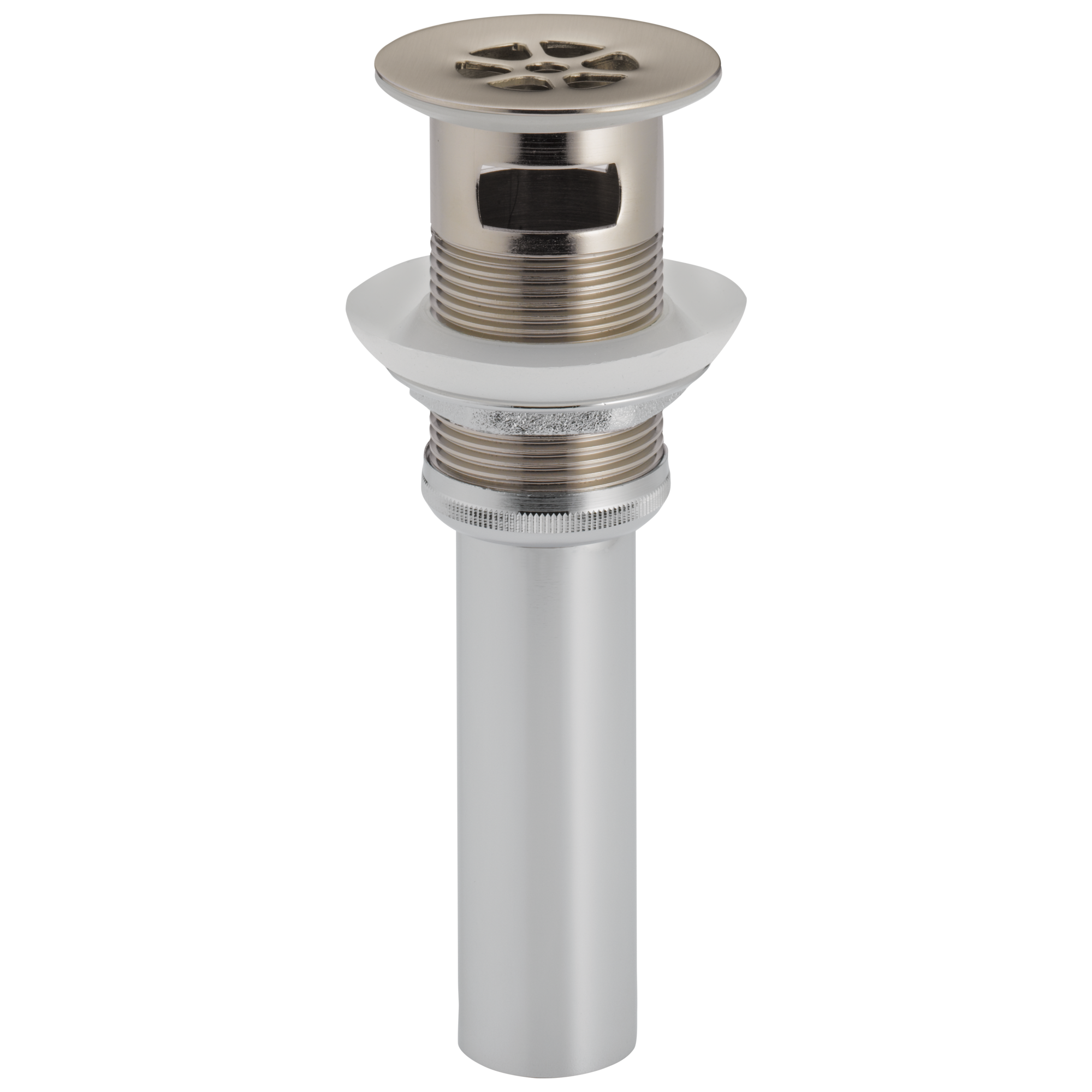 luxe nickel grid strainer