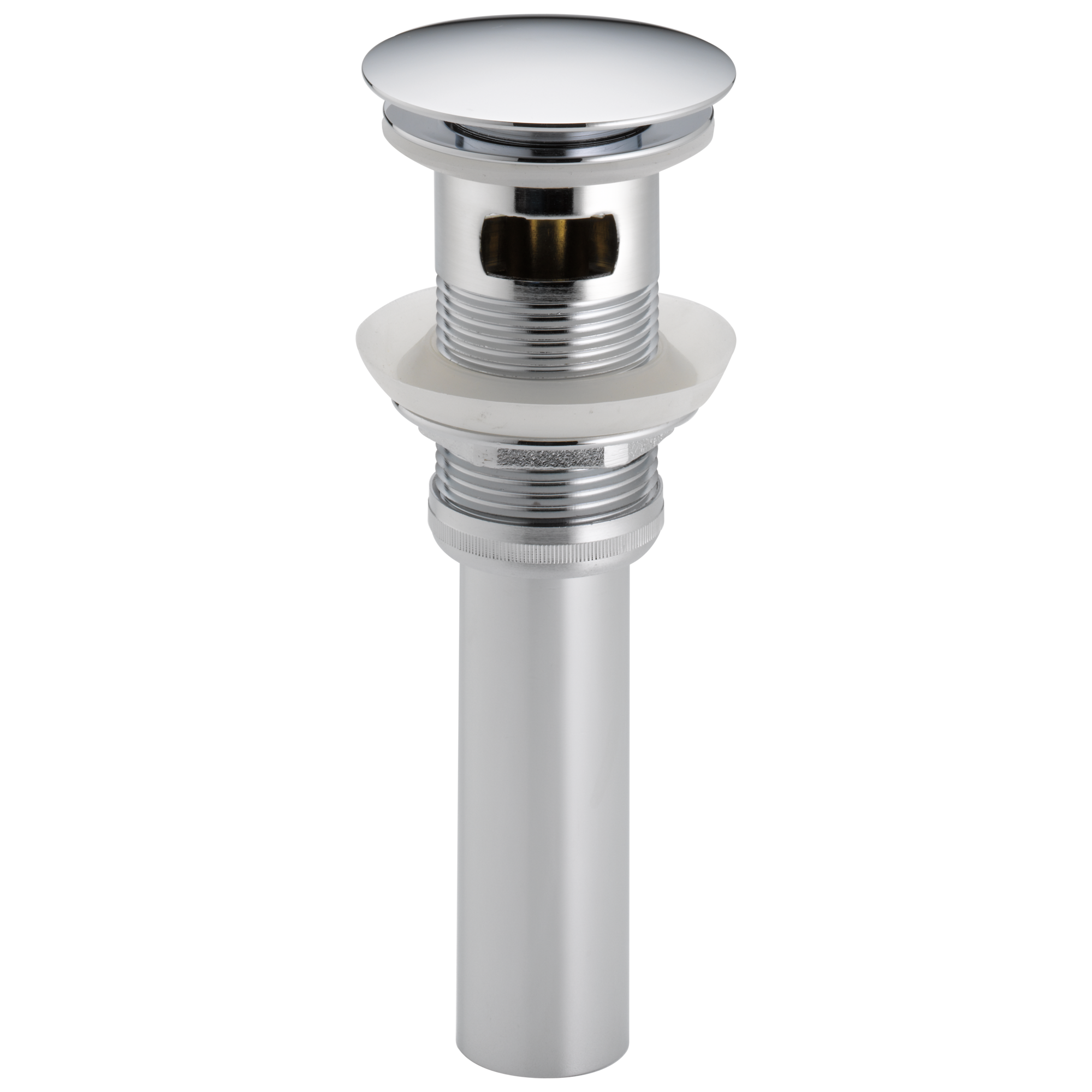 chrome push button