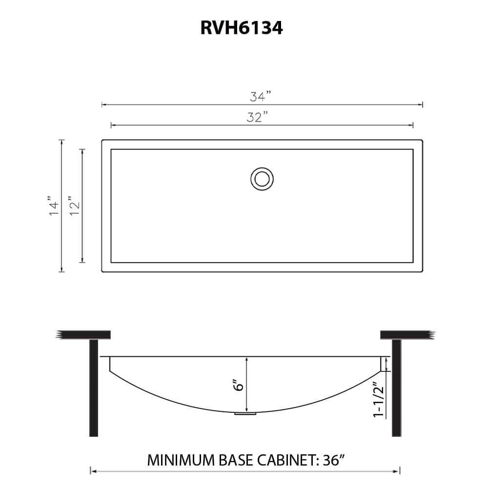 black bathroom sink