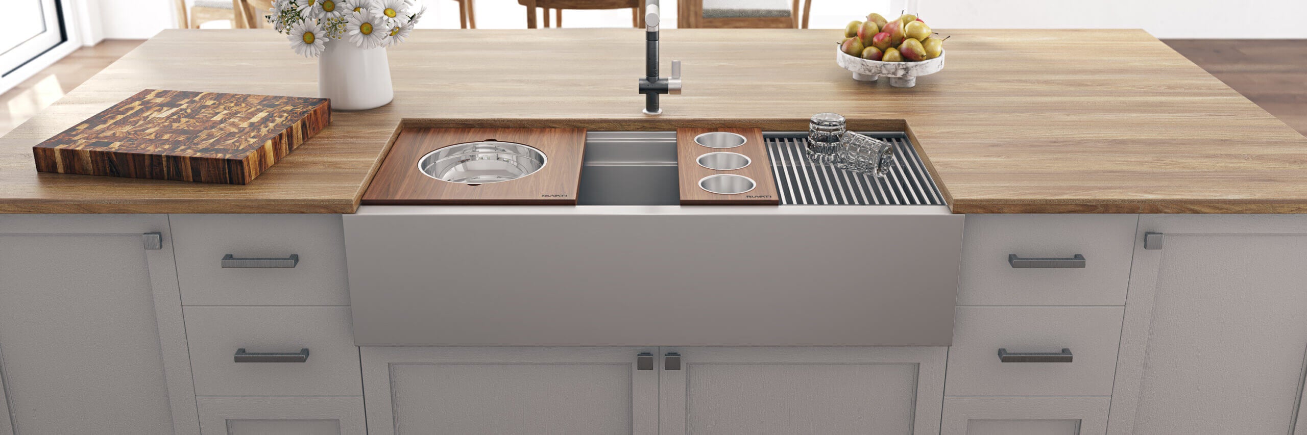 stainless steel kitchen sink