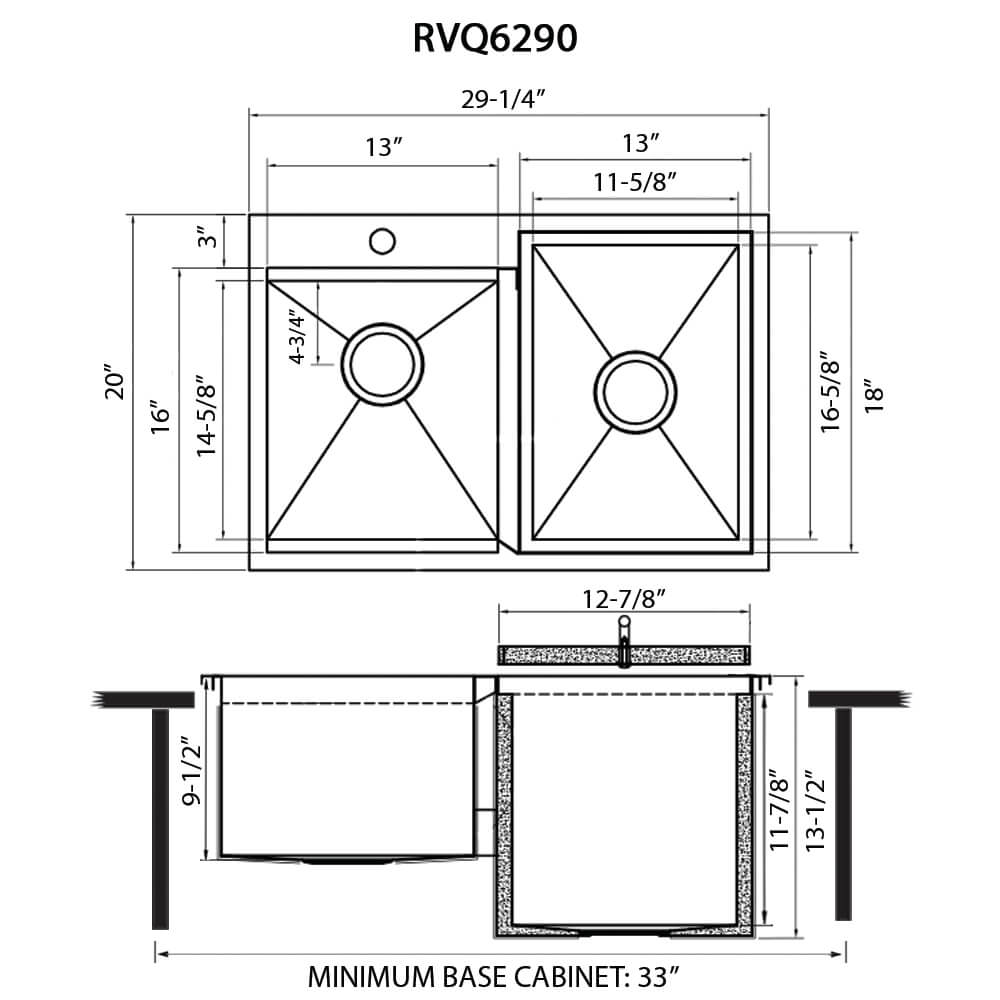 stainless steel kitchen sink