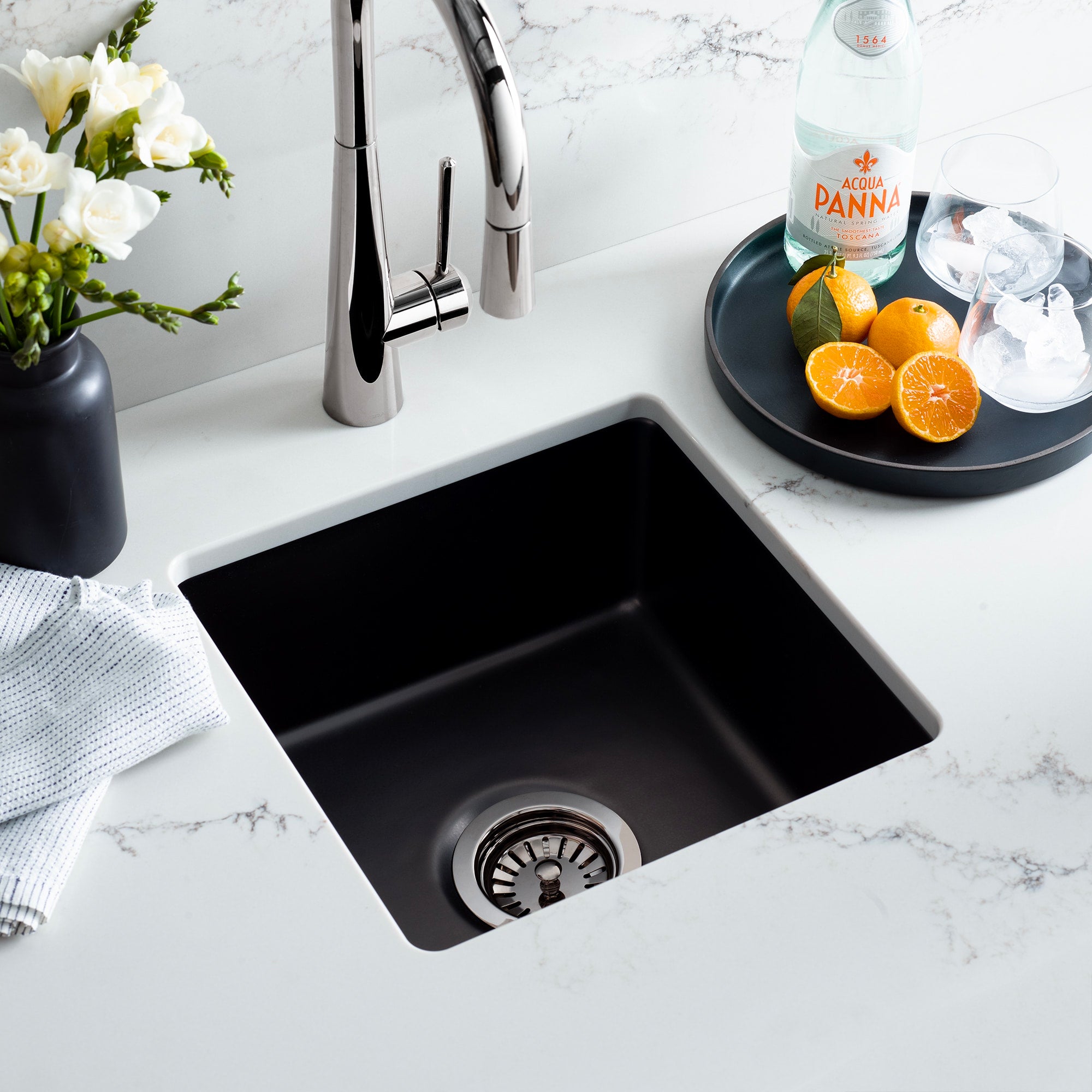 gunmetal sink