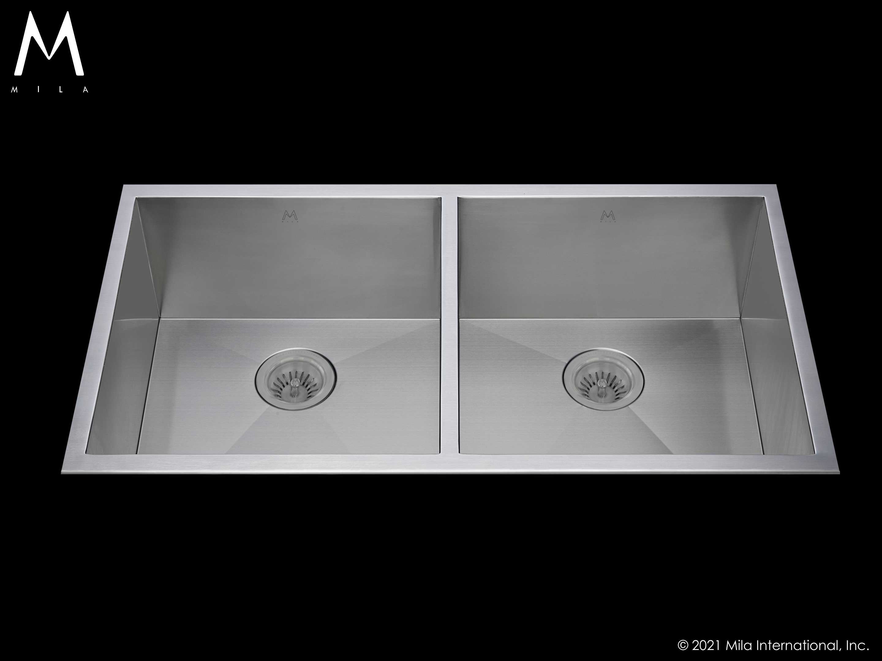 satin brushed ss kitchen sink