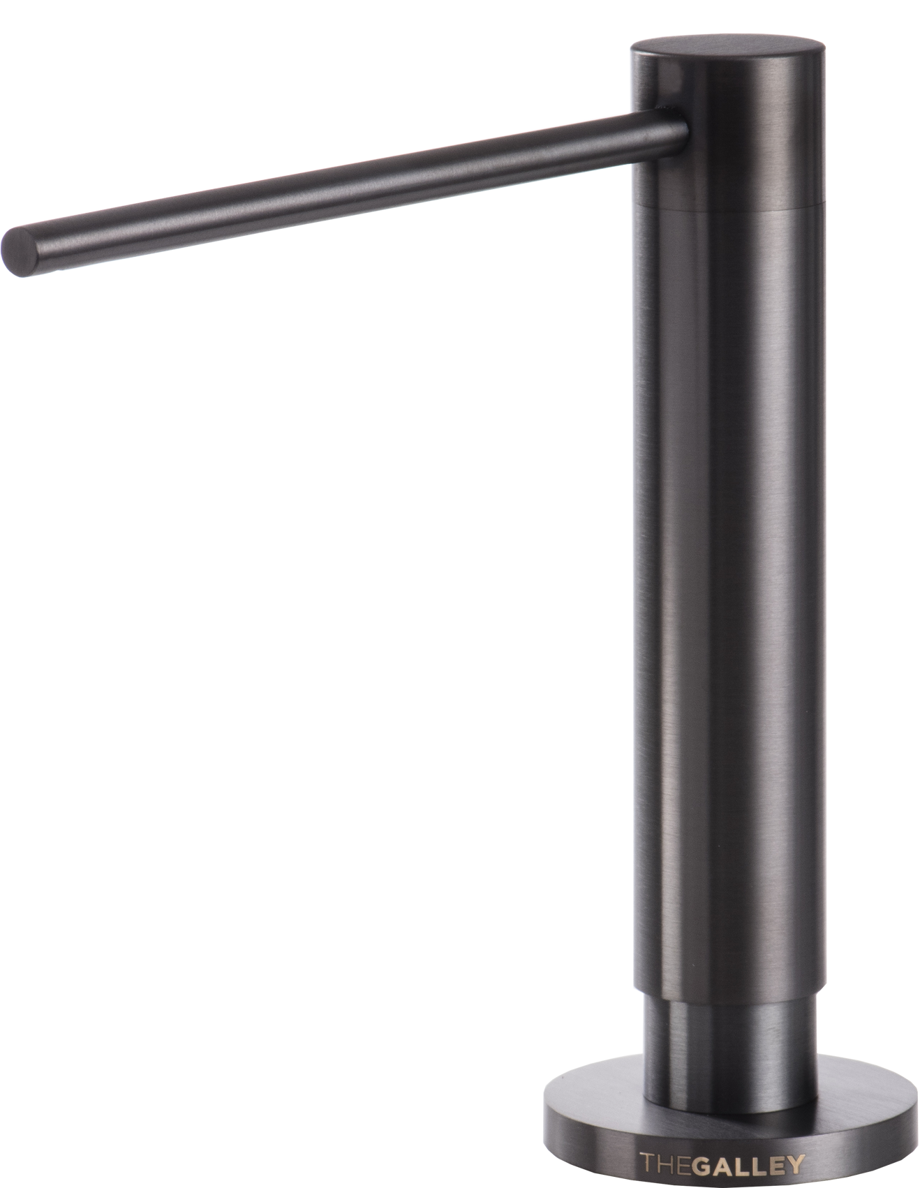 pvd satin black soap dispenser