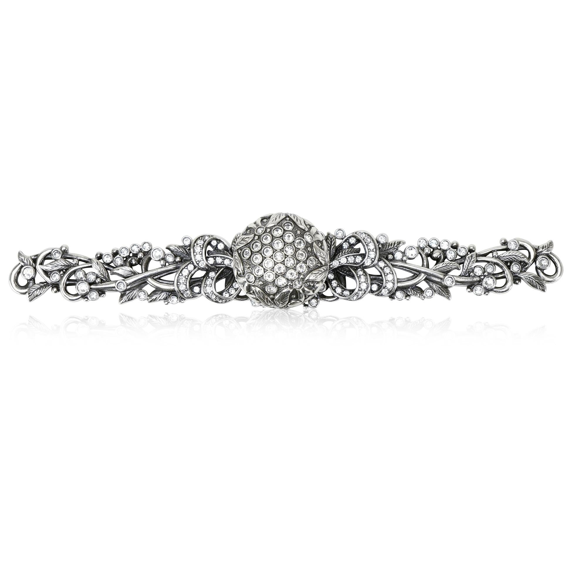 burnish silver knob