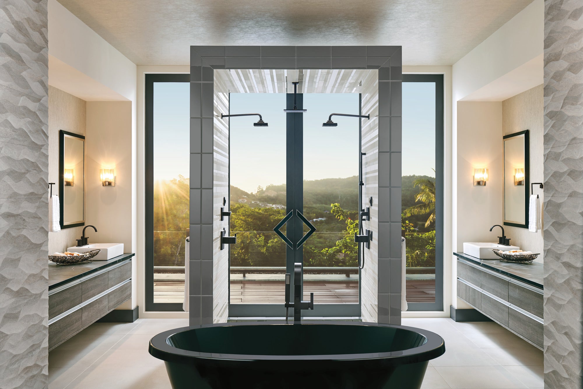 matte black towel bar
