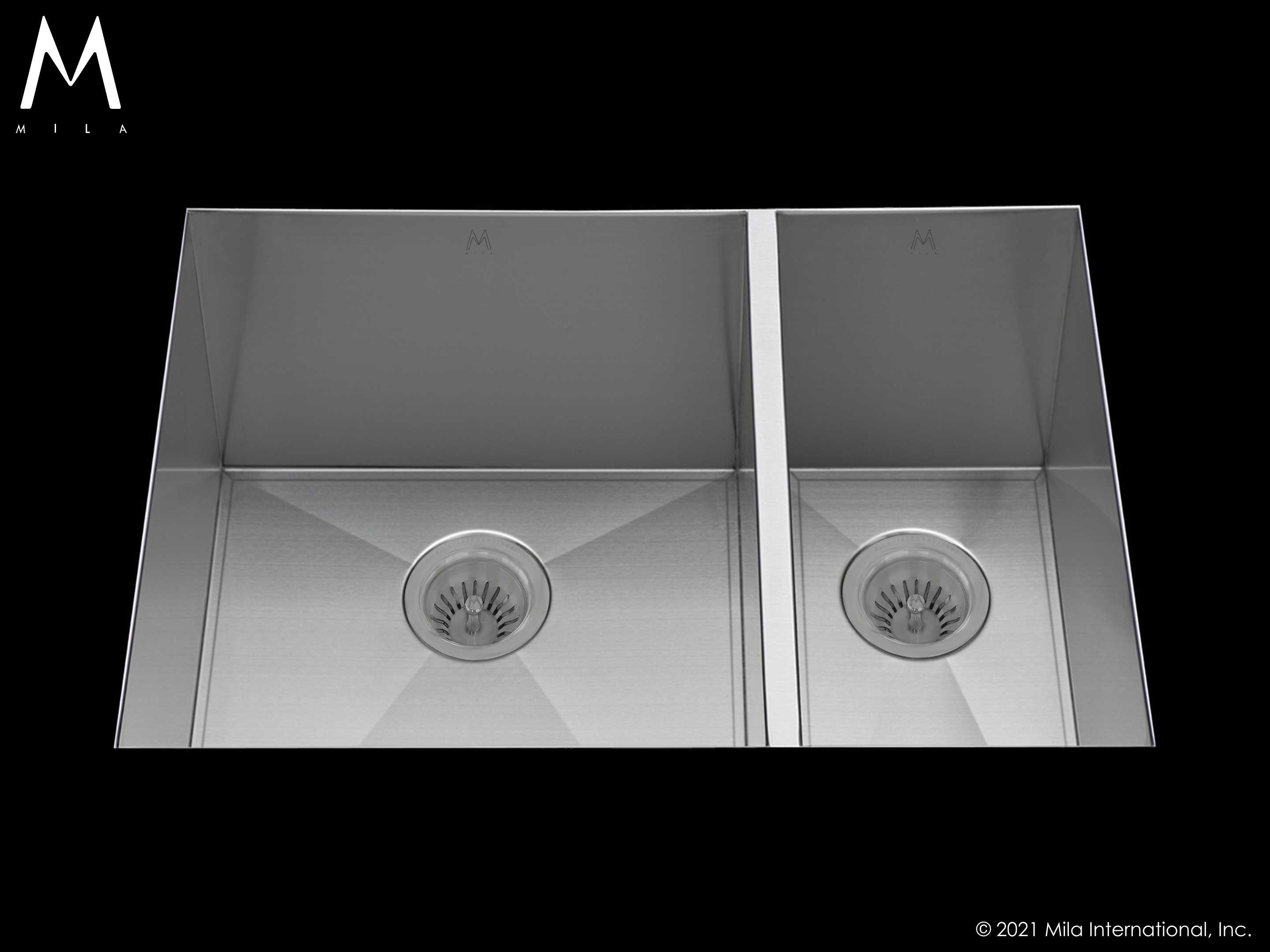 satin brushed ss kitchen sink
