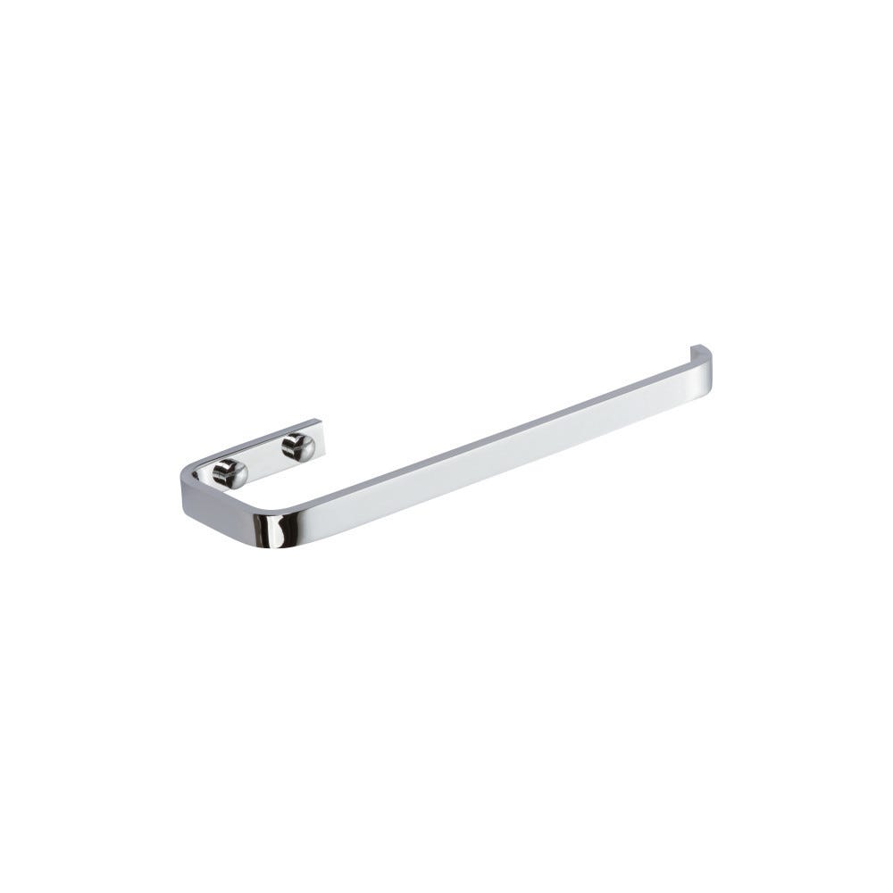 polished chrome towel ring