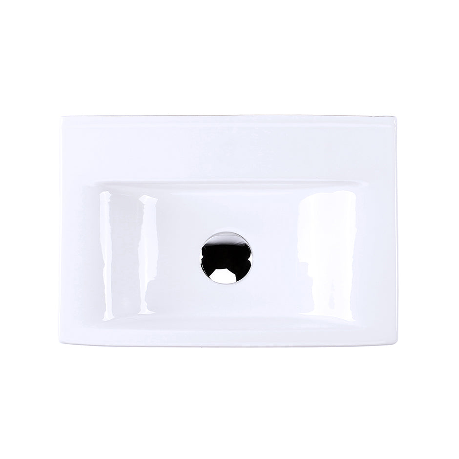 white sink