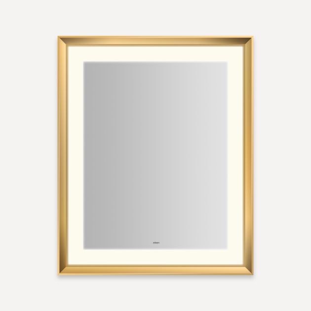 Robern Sculpt Lighted Mirror, 27"x 33"x 2-5/16"