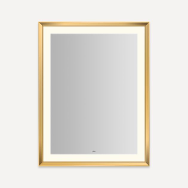 Robern Sculpt Lighted Mirror, 33"x 43"x 2-5/16"