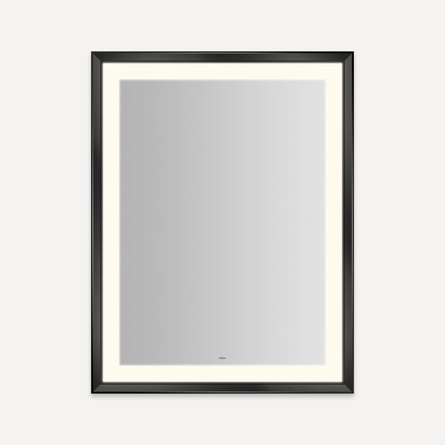 Robern Sculpt Lighted Mirror, 33"x 43"x 2-5/16"