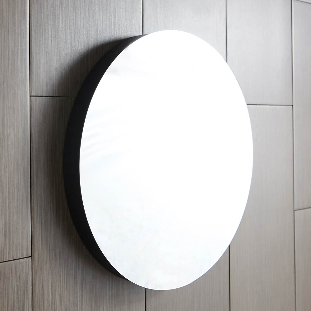 midnight oak mirror