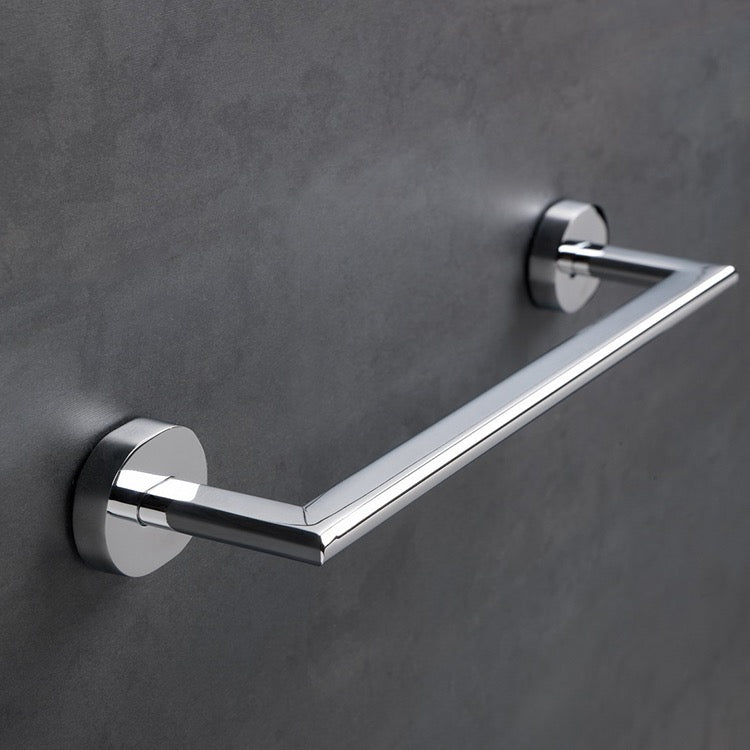 chrome towel bar