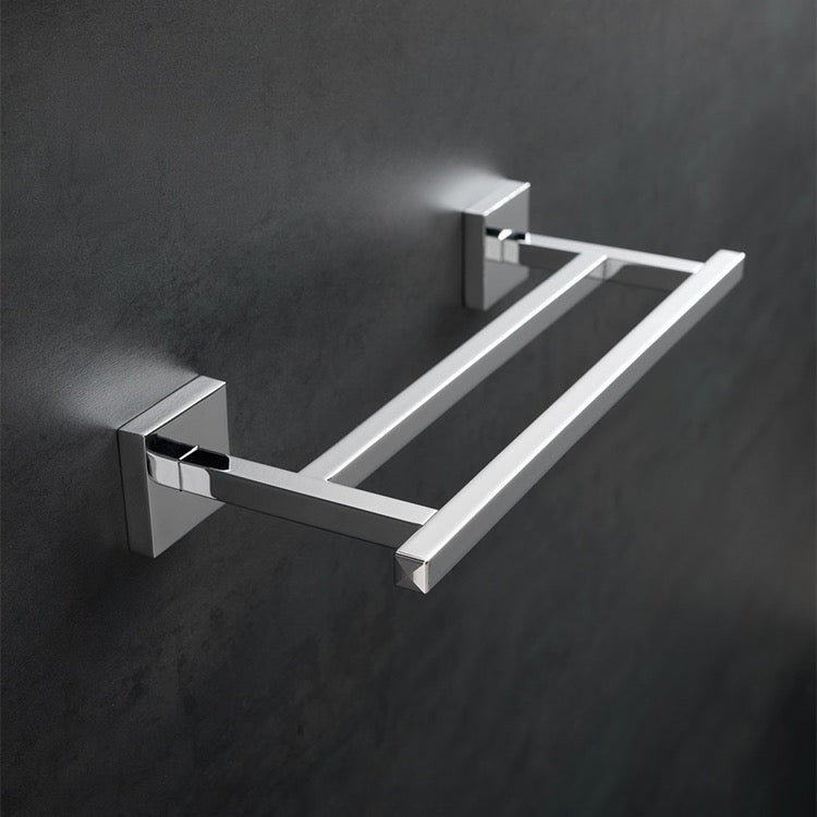 chrome towel bar