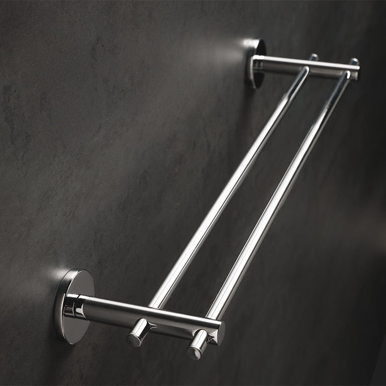 chrome towel bar