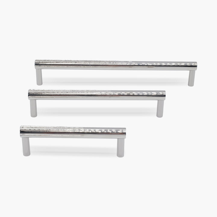 polished nickel pull