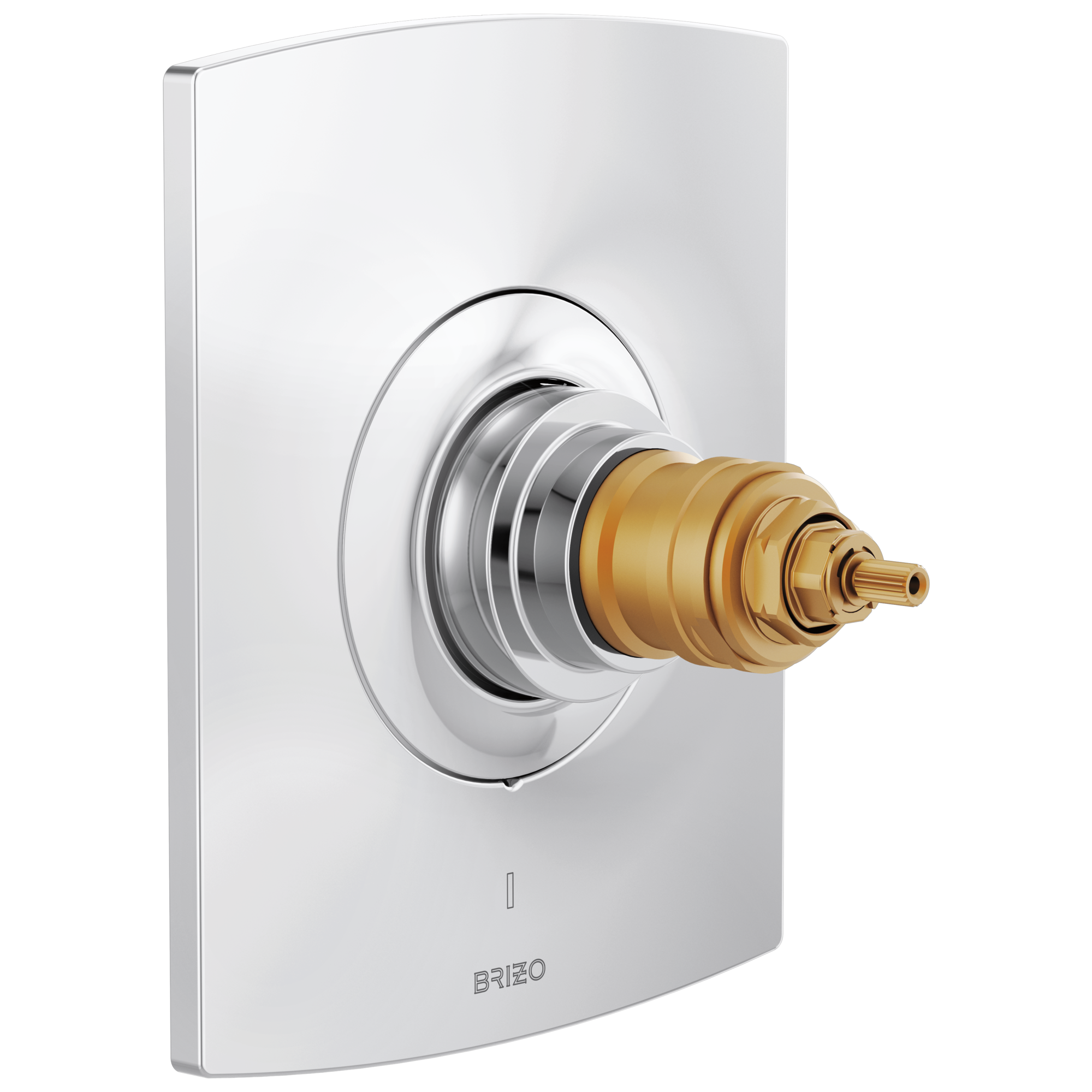 chrome thermostatic valve
