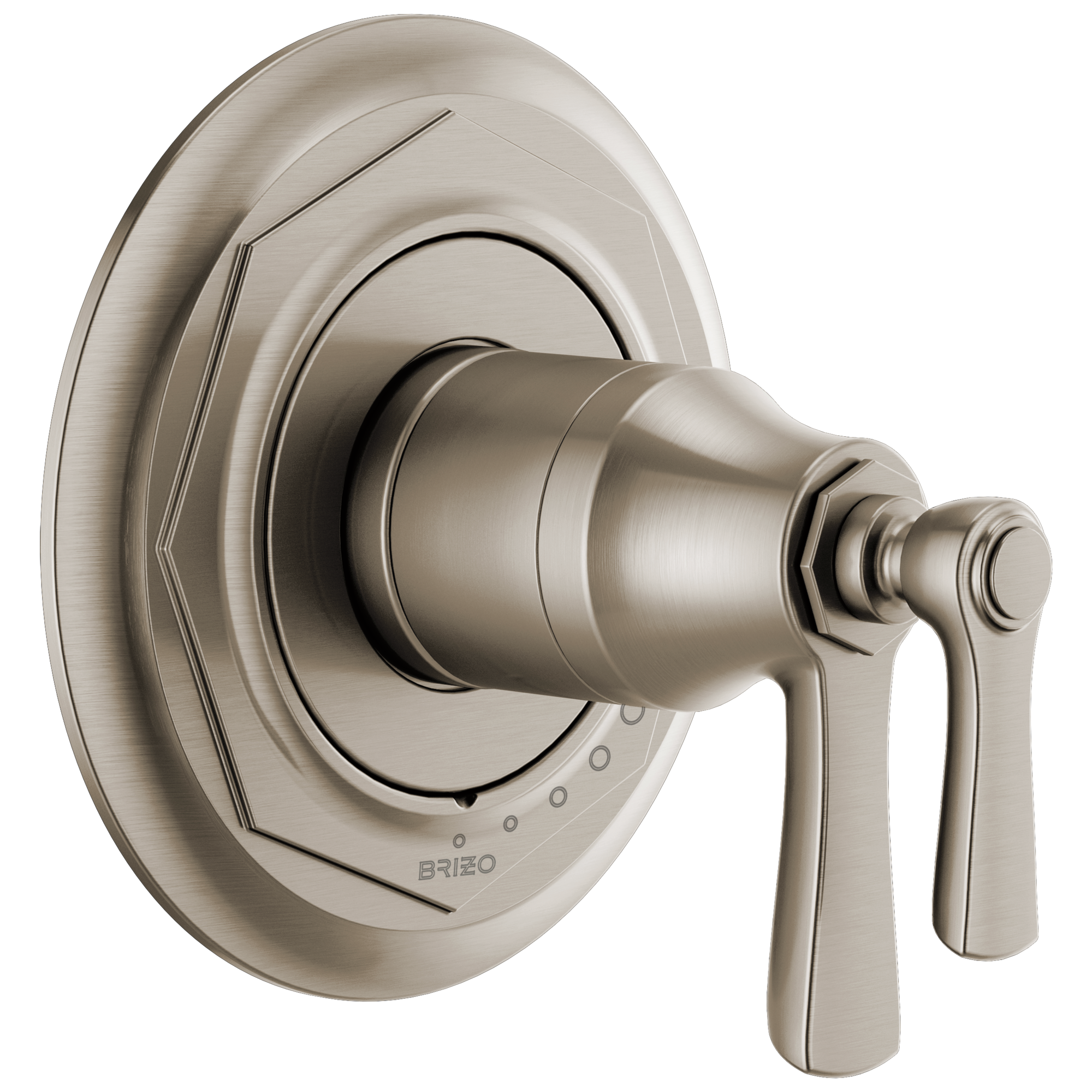 luxe nickel thermostatic valve