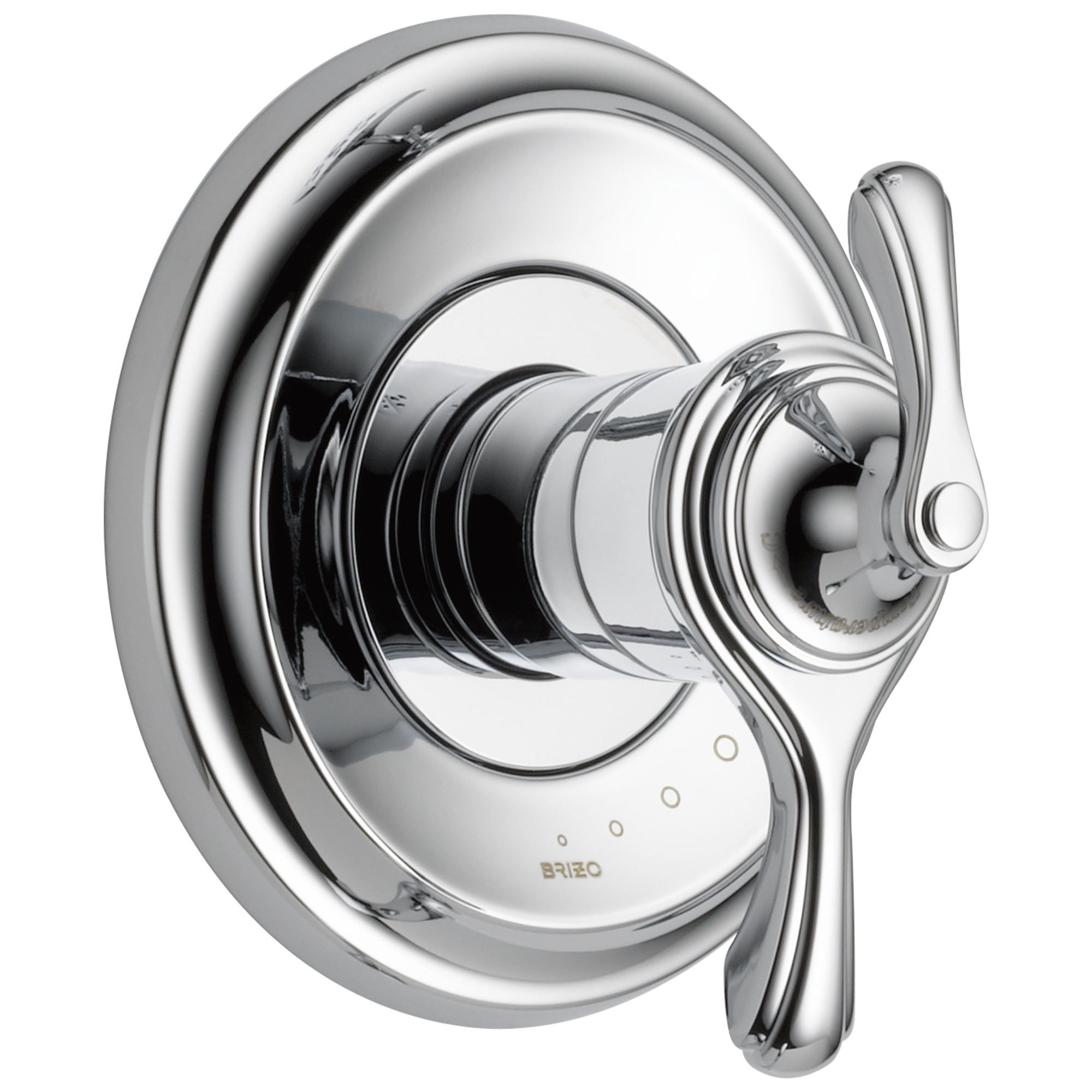 chrome thermostatic valve