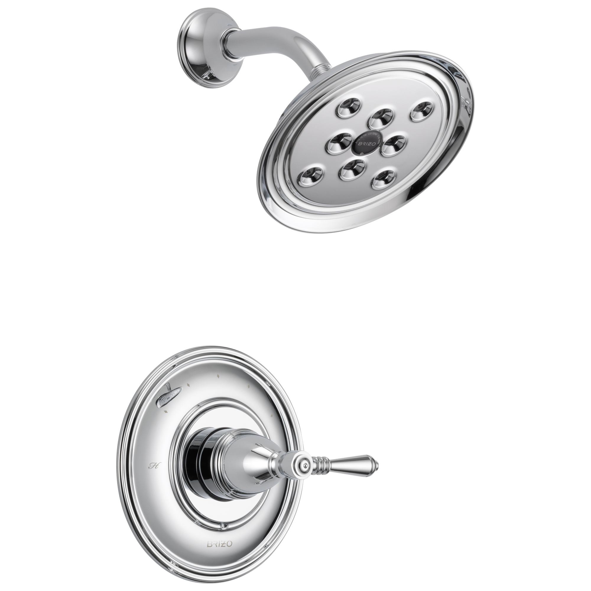 chrome shower