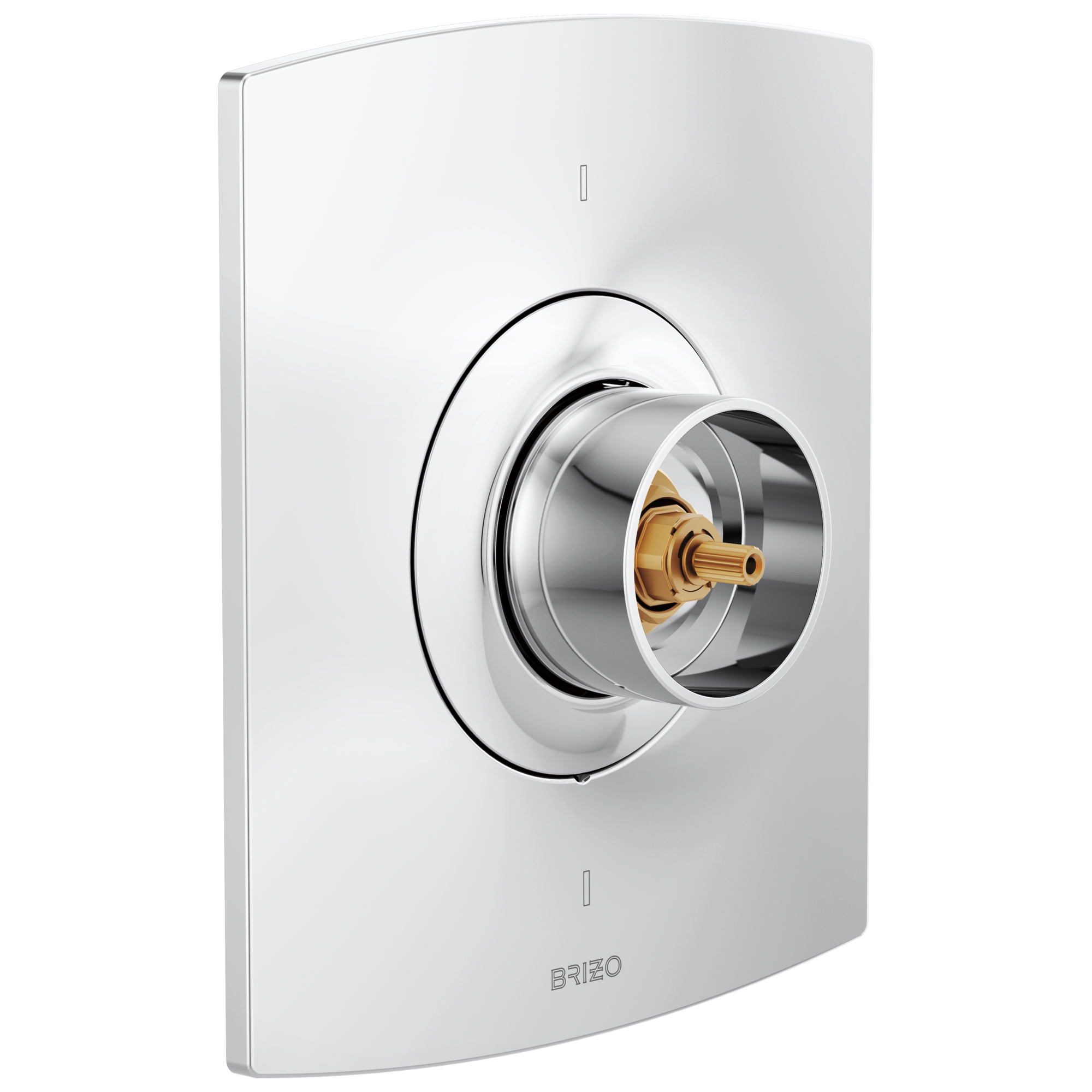 chrome thermostatic valve