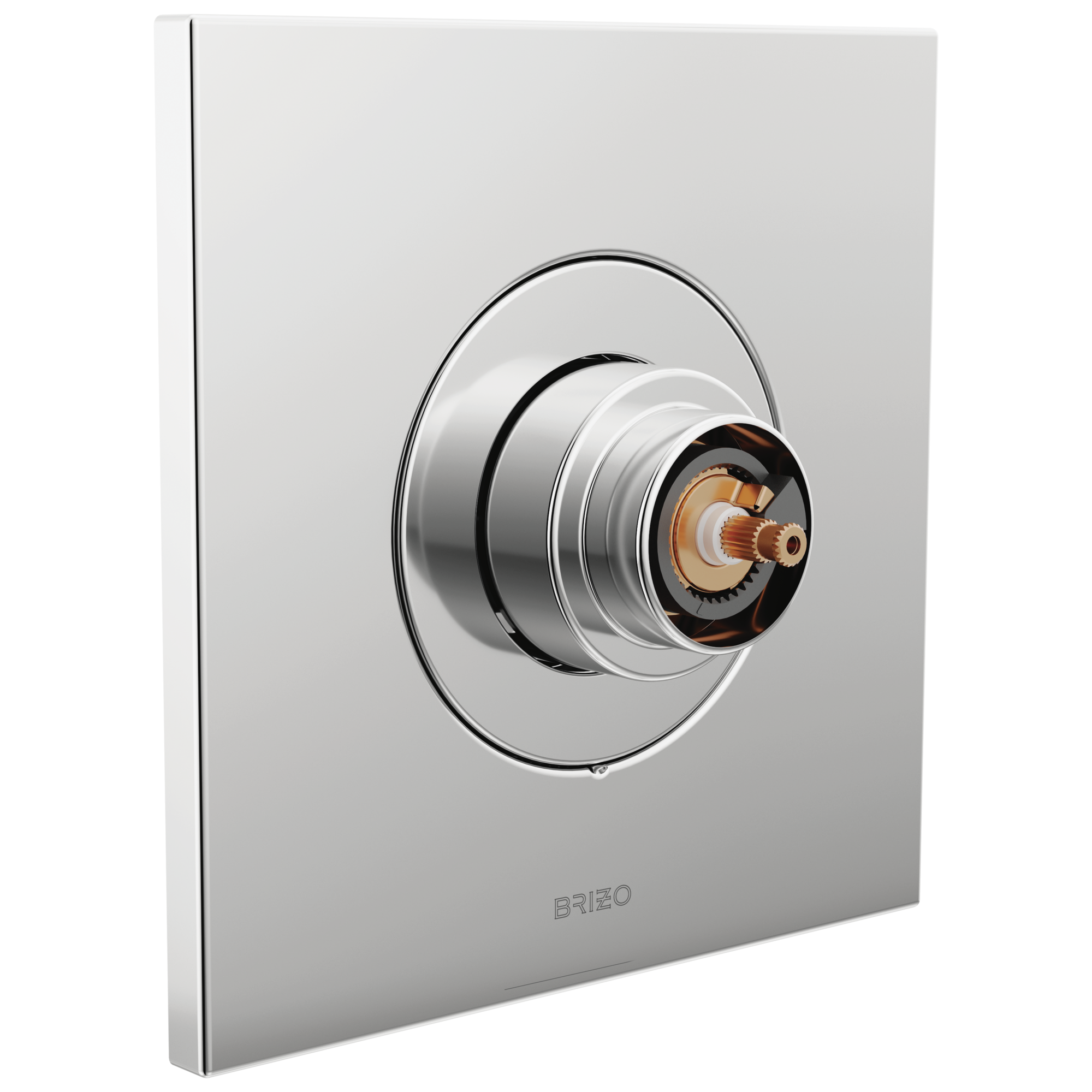 chrome thermostatic valve