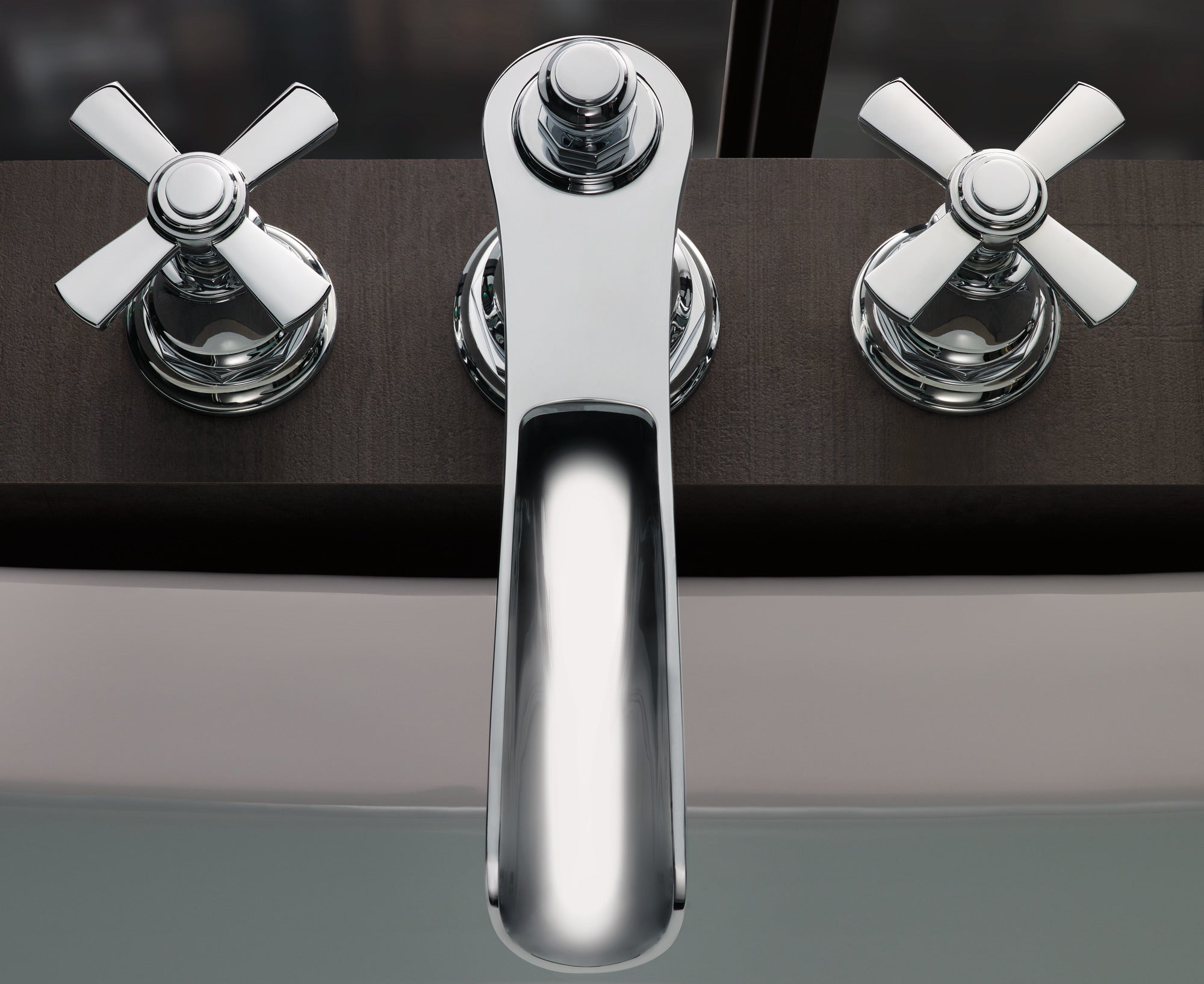 chrome hand shower