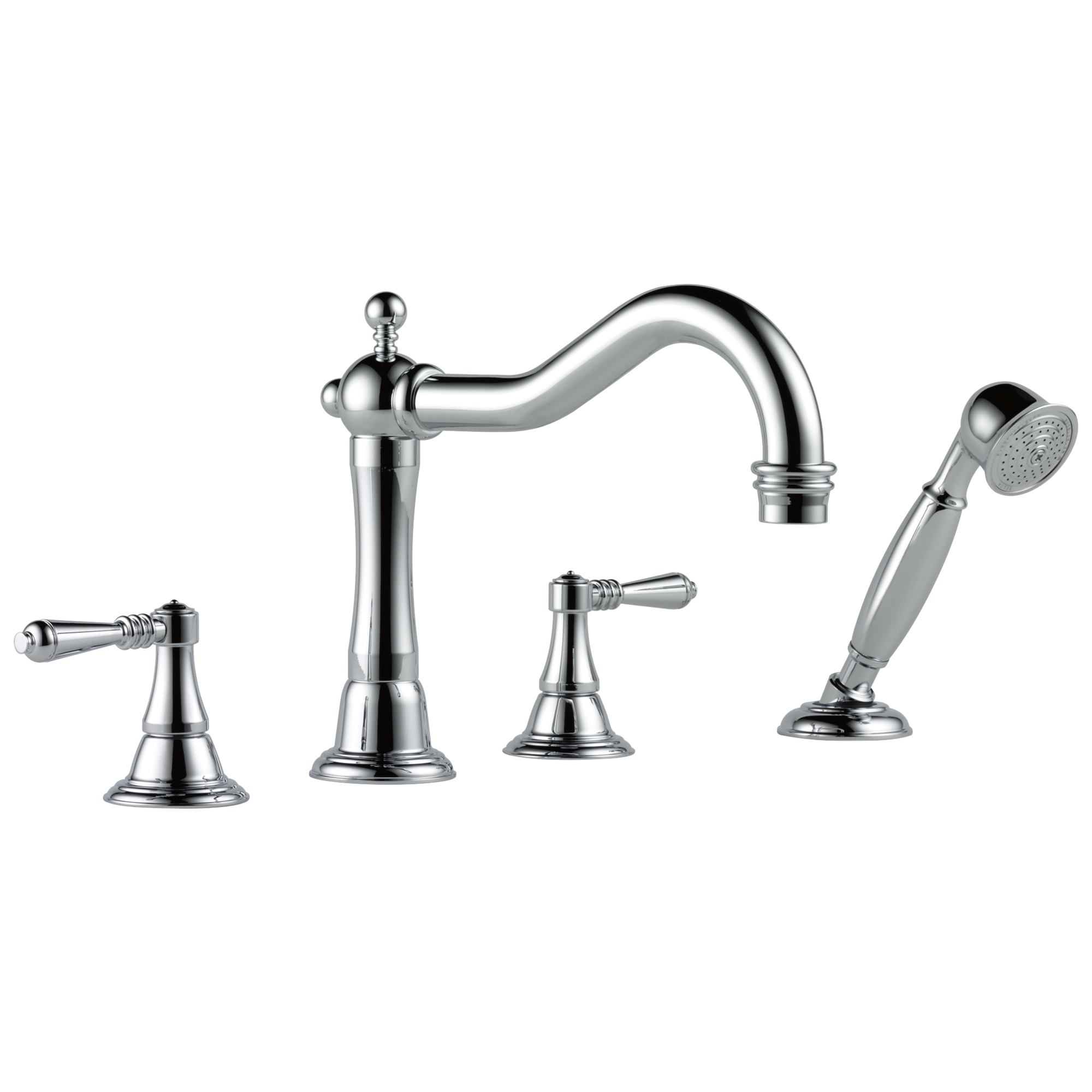 chrome hand shower