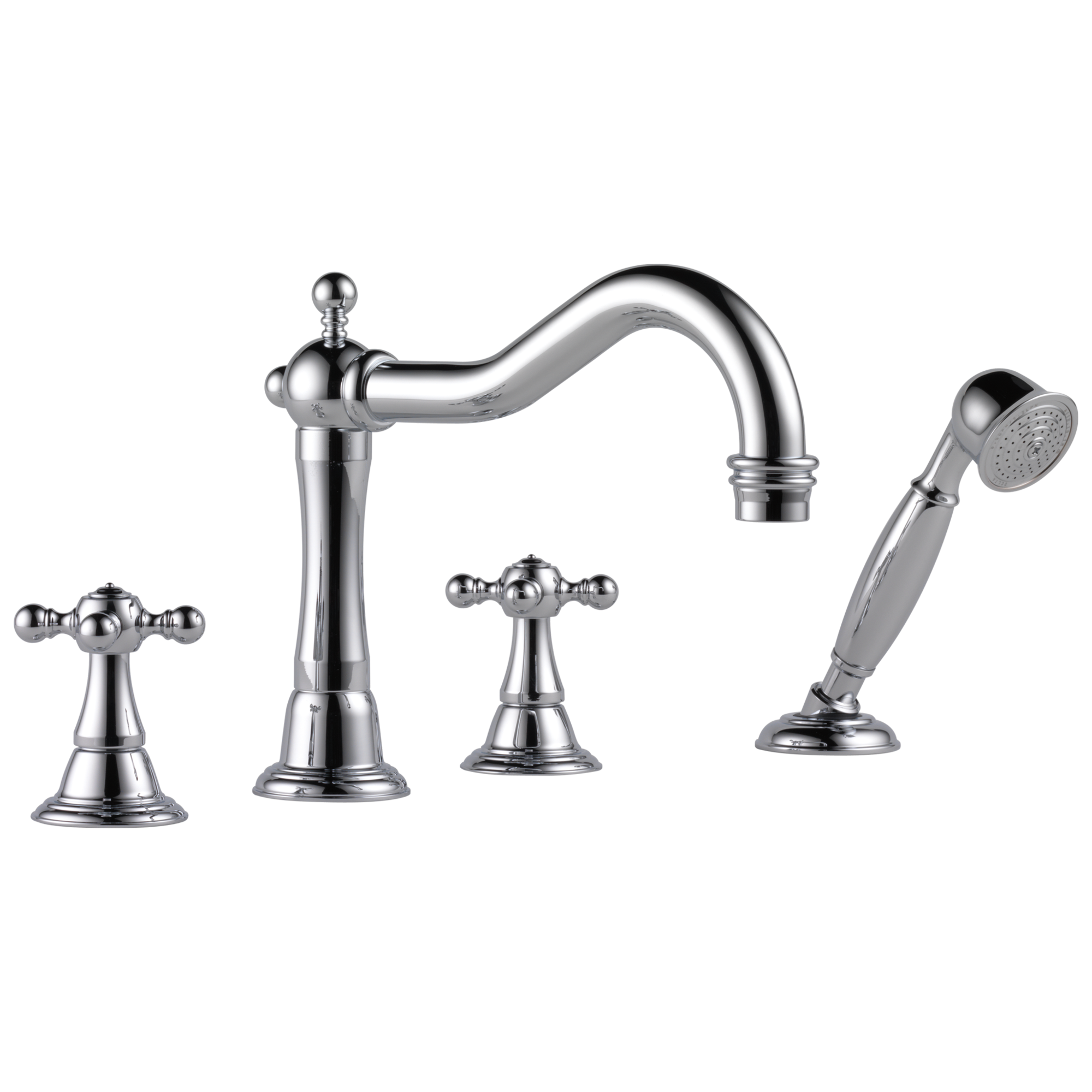 chrome hand shower
