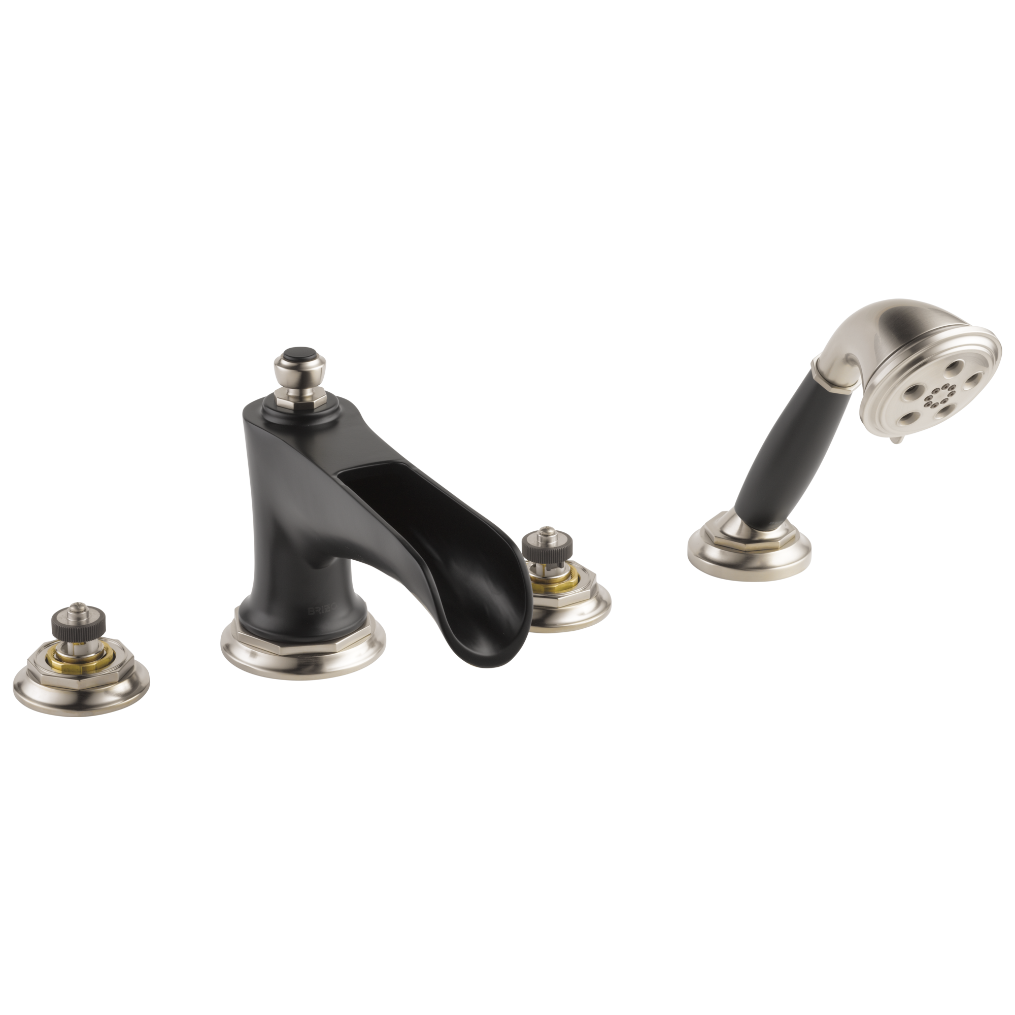 Brizo Rook Roman Tub Trim with Hand Shower - Less Handles