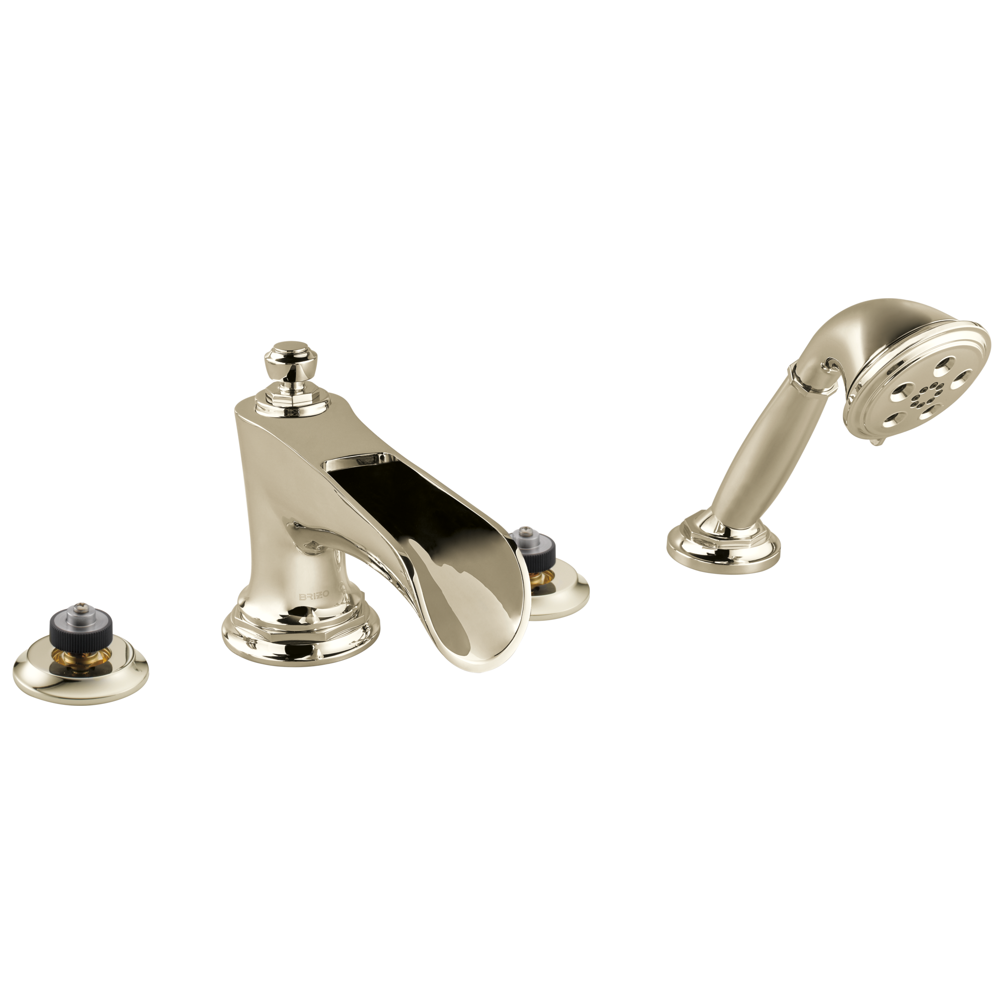 Brizo Rook Roman Tub Trim with Hand Shower - Less Handles