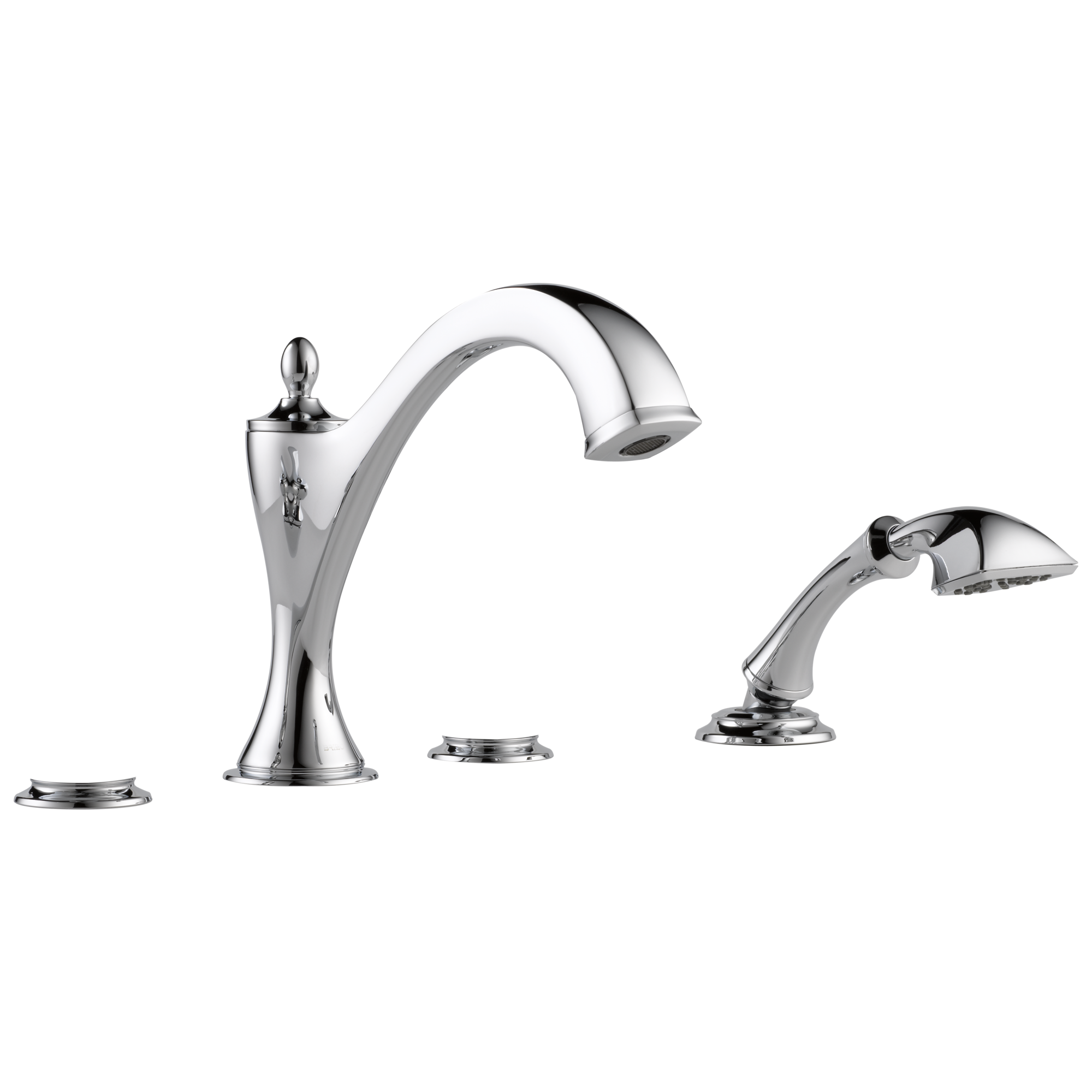 chrome hand shower
