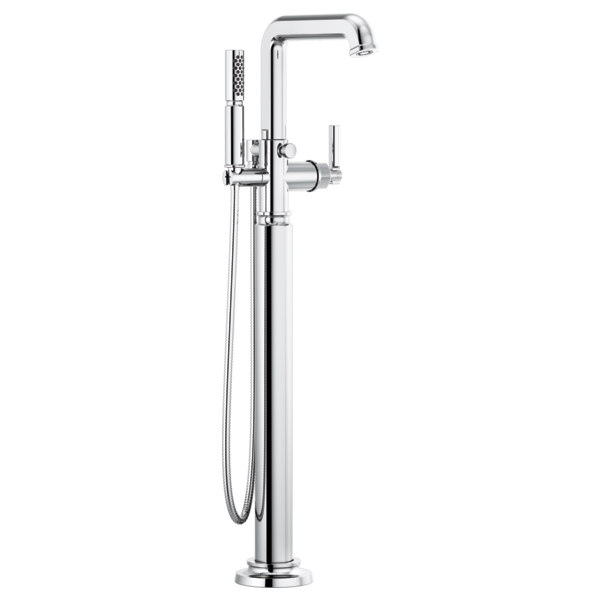 chrome tub filler