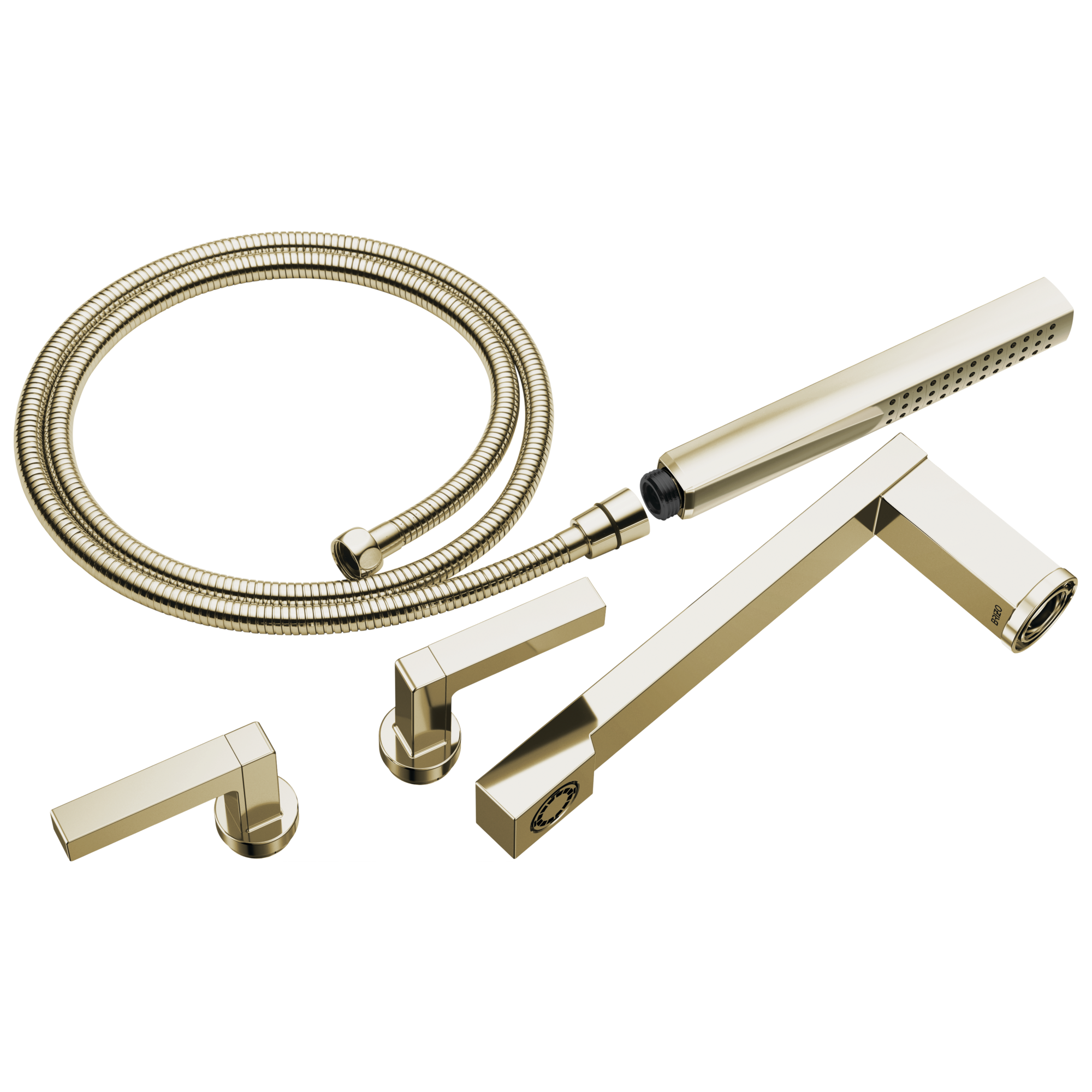 Brizo Frank Lloyd Wright Two-Handle Tub Filler Trim Kit with Lever Handles