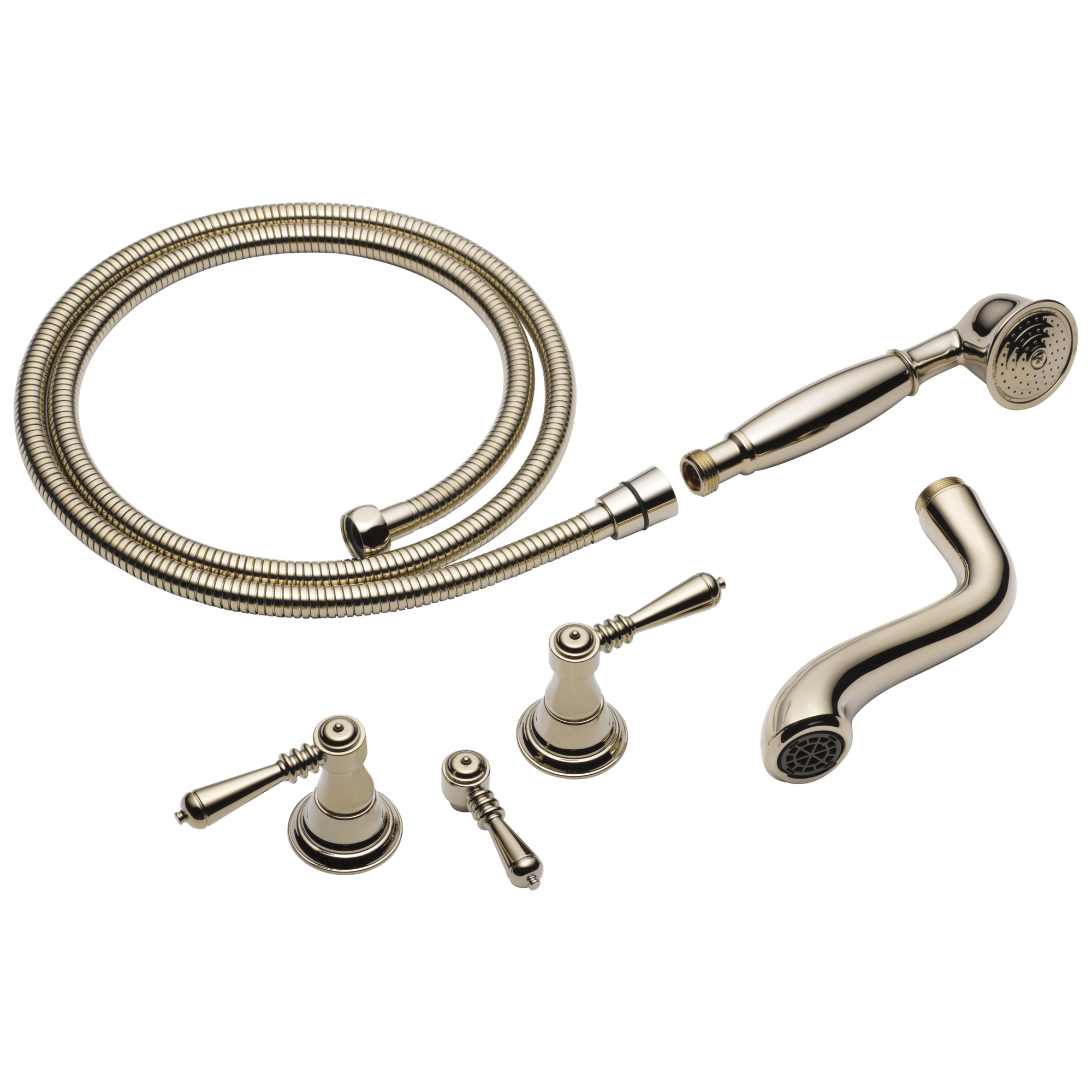 Brizo Tresa Two-Handle Tub Filler Trim Kit with Lever Handles