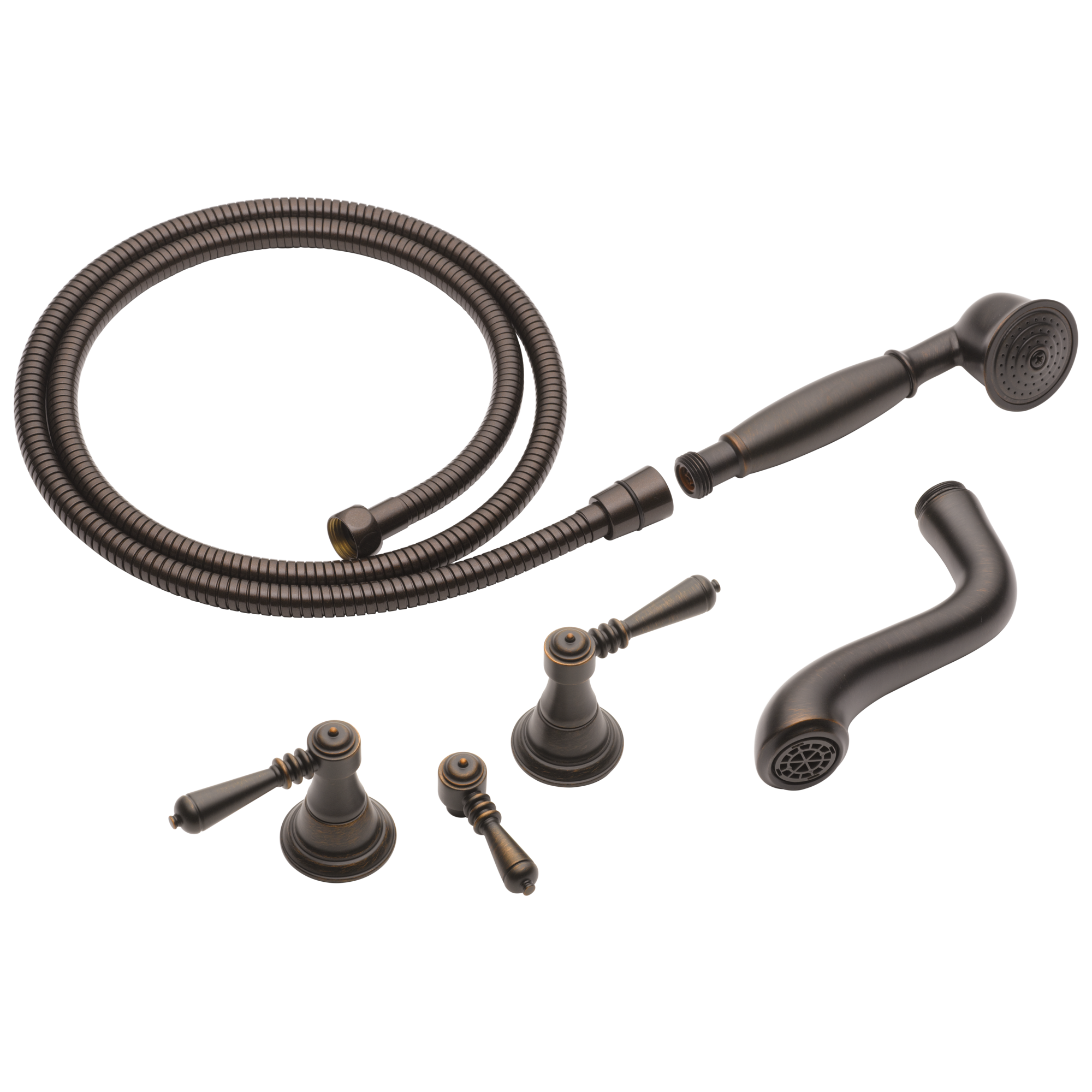 Brizo Tresa Two-Handle Tub Filler Trim Kit with Lever Handles