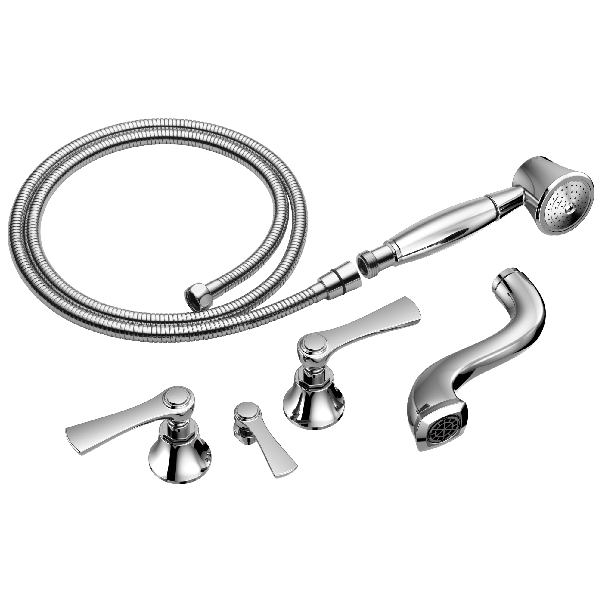 chrome tub filler trim kit